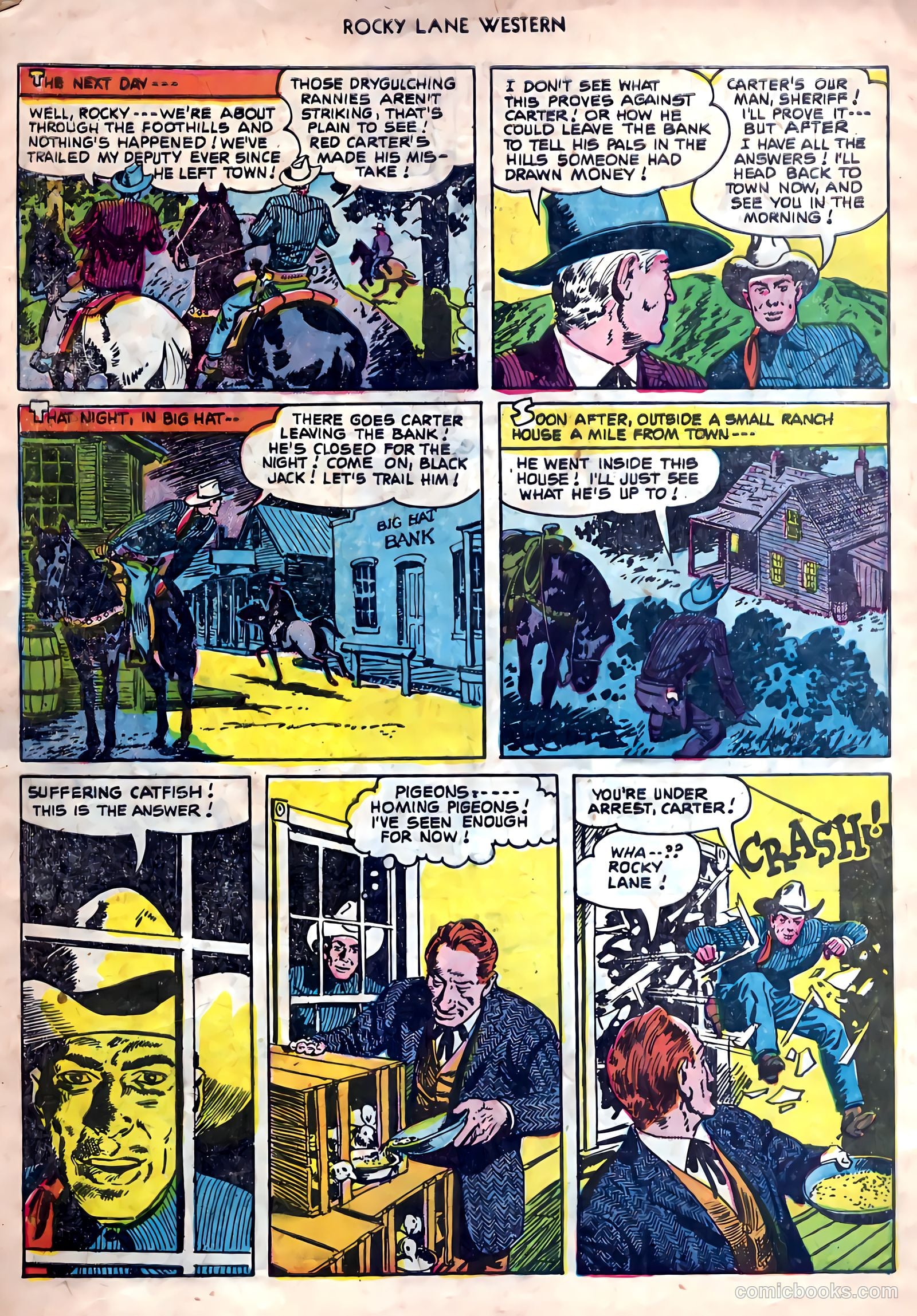 Rocky Lane Western #26 (1951) — page 12 of 38