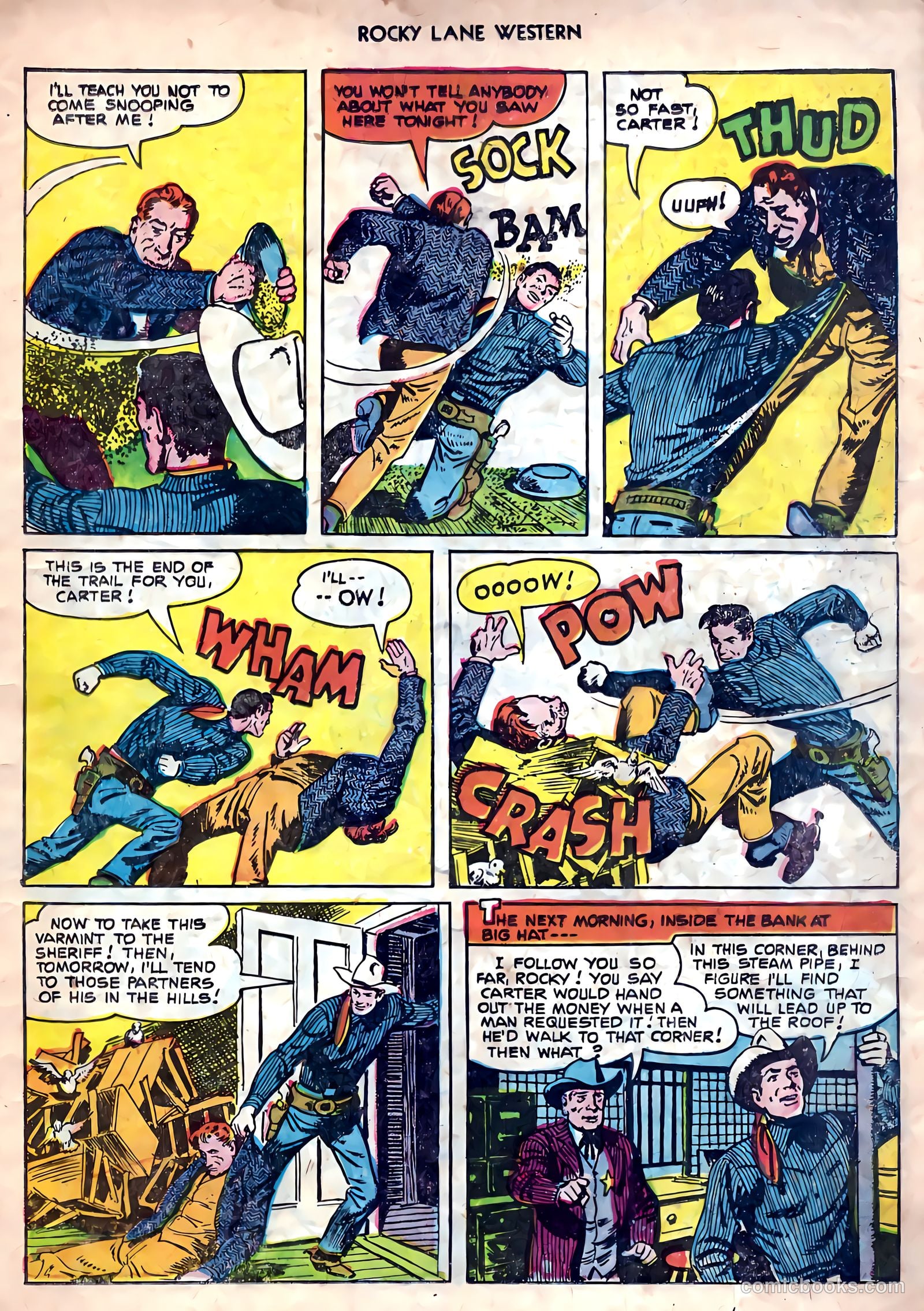 Rocky Lane Western #26 (1951) — page 13 of 38