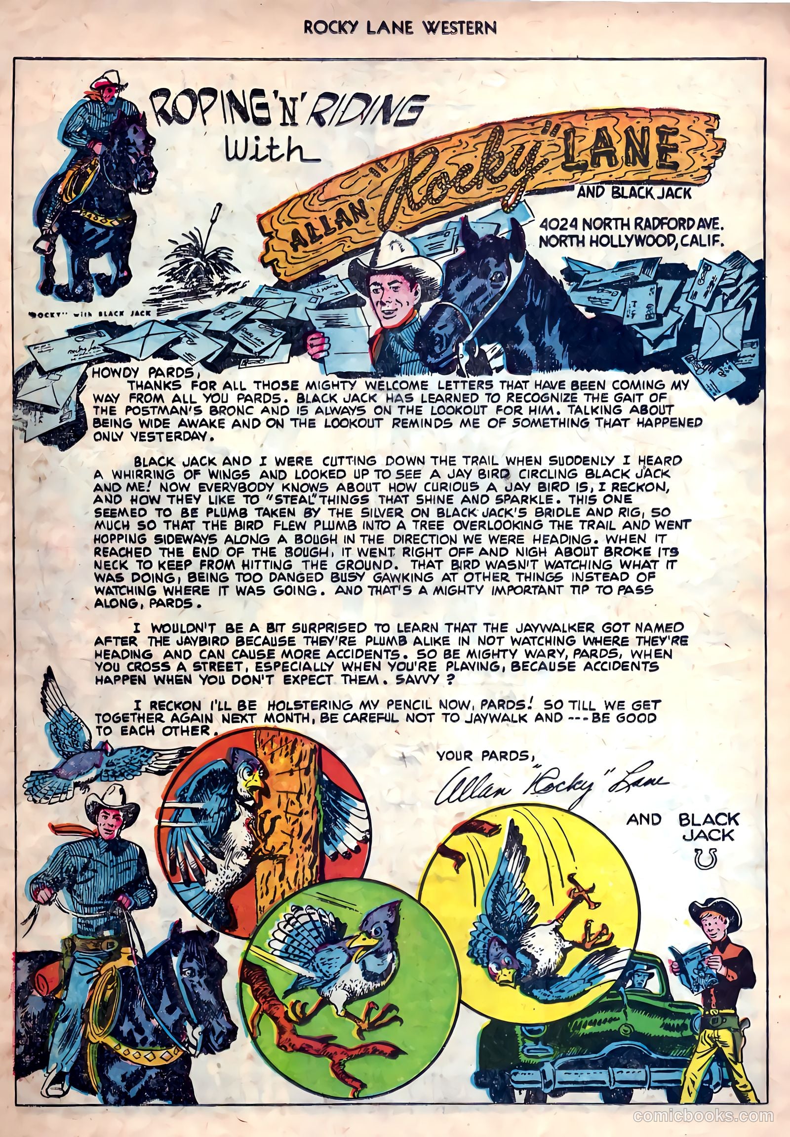Rocky Lane Western #26 (1951) — page 16 of 38