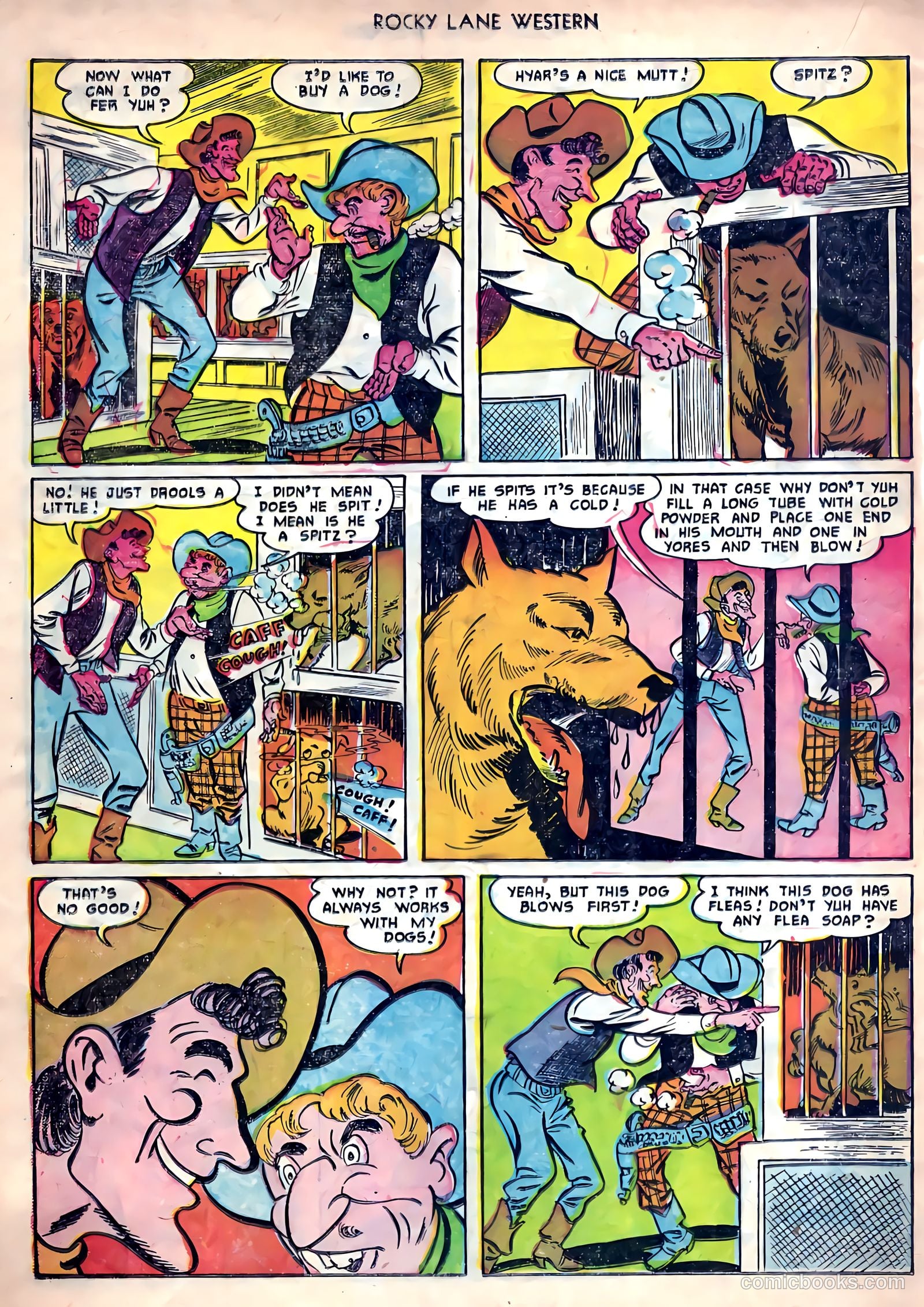 Rocky Lane Western #26 (1951) — page 22 of 38