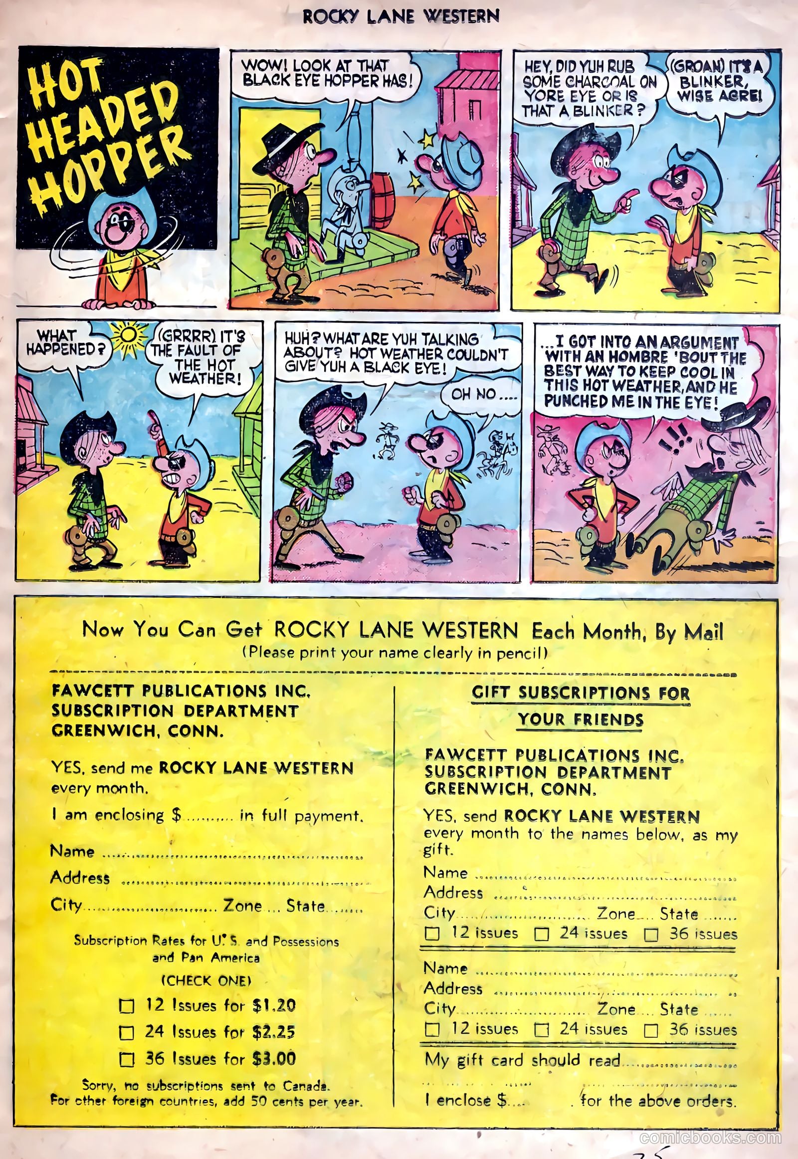 Rocky Lane Western #26 (1951) — page 27 of 38