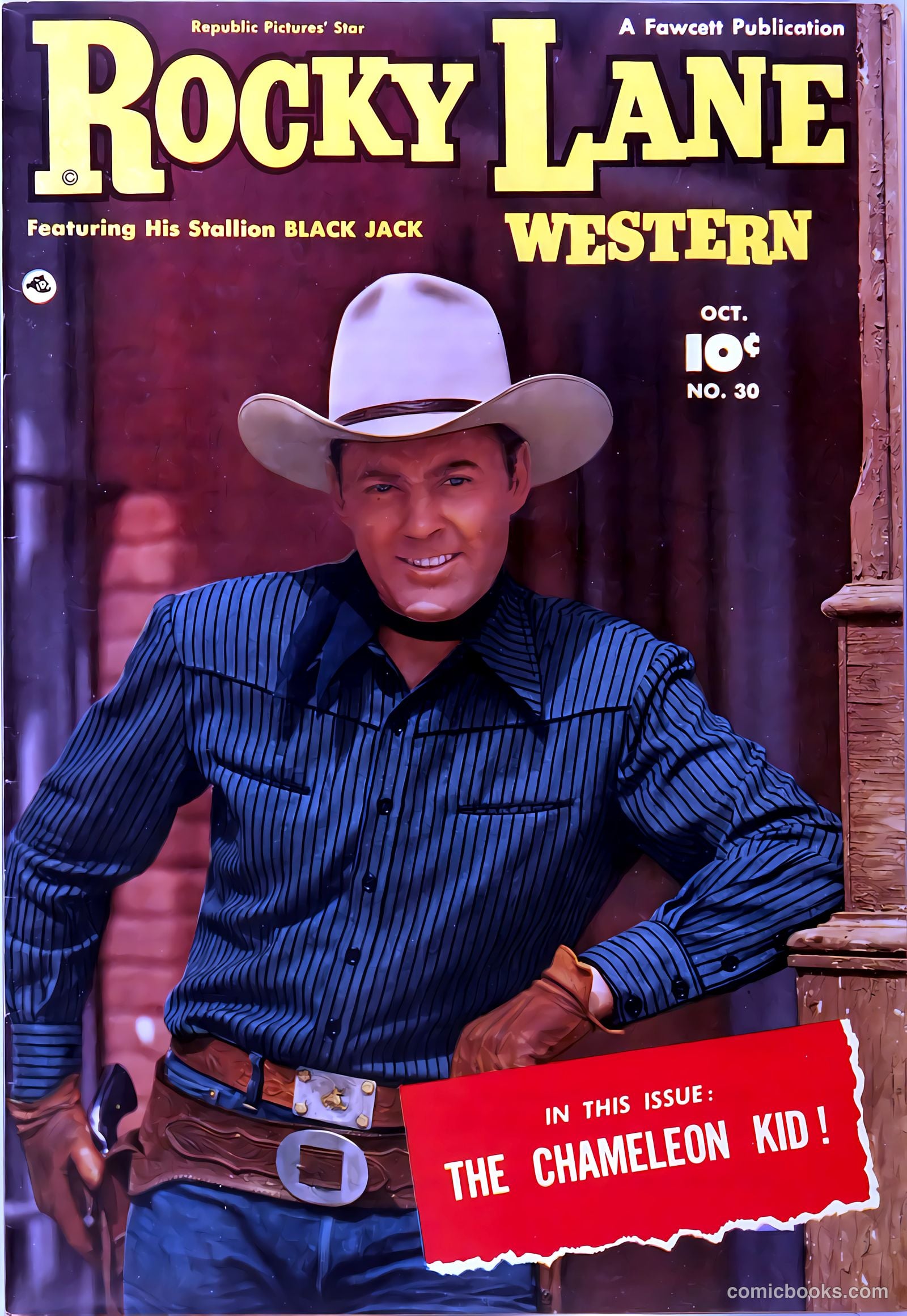 Rocky Lane Western #30