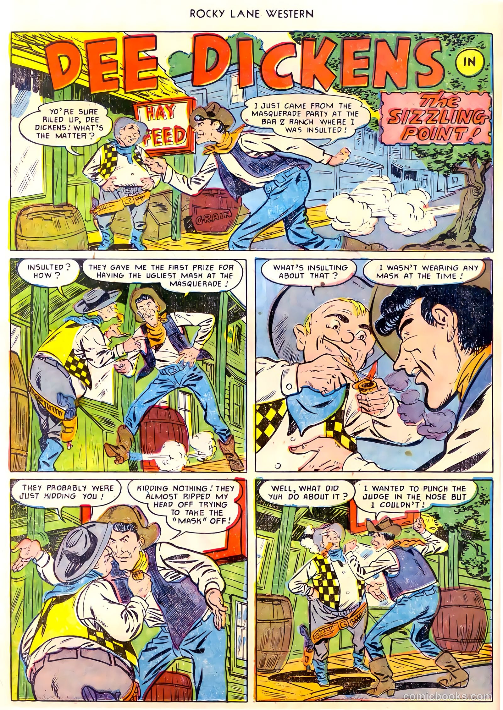 Rocky Lane Western #30 (1951) — page 12 of 36