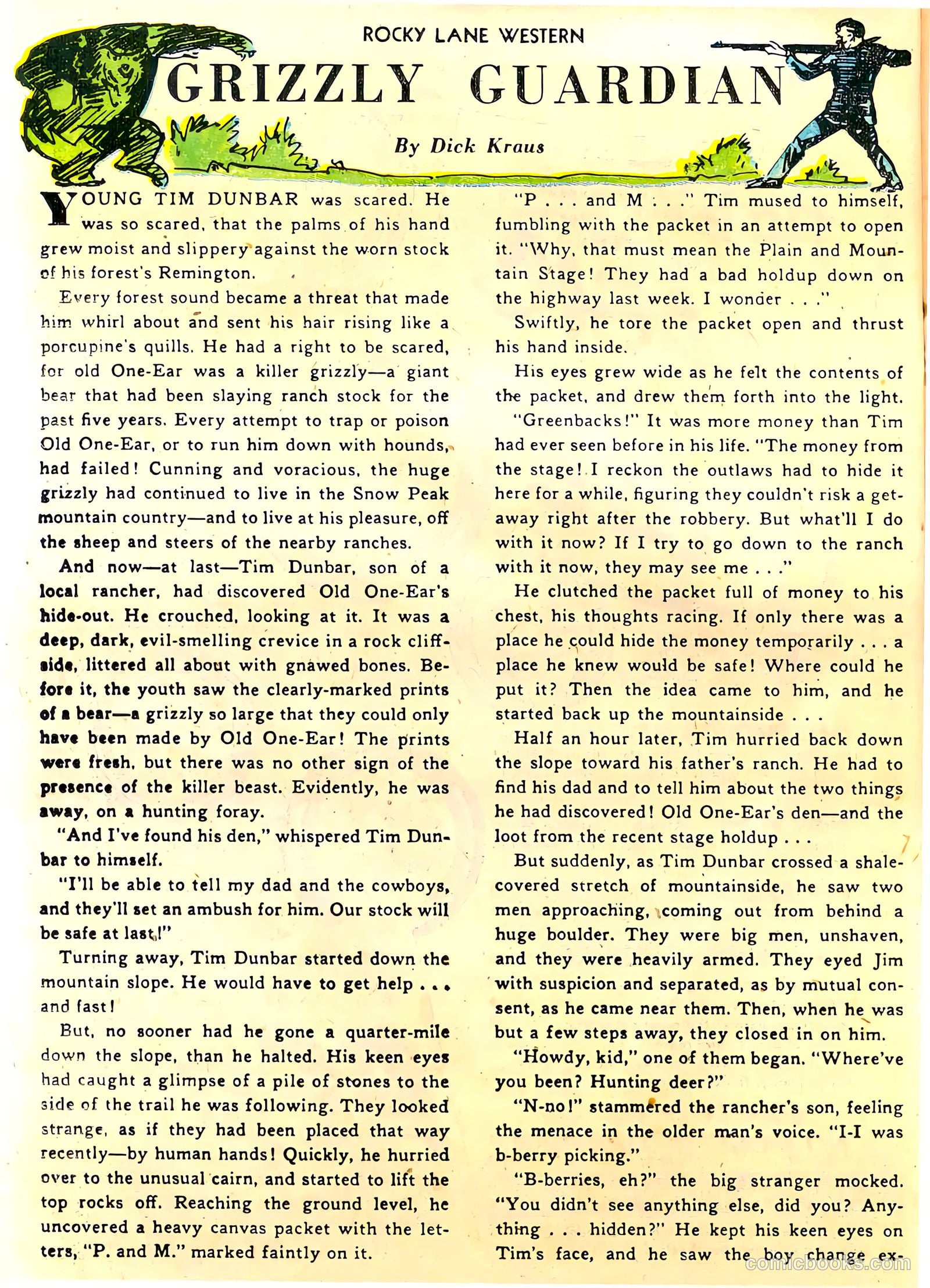 Rocky Lane Western #30 (1951) — page 24 of 36