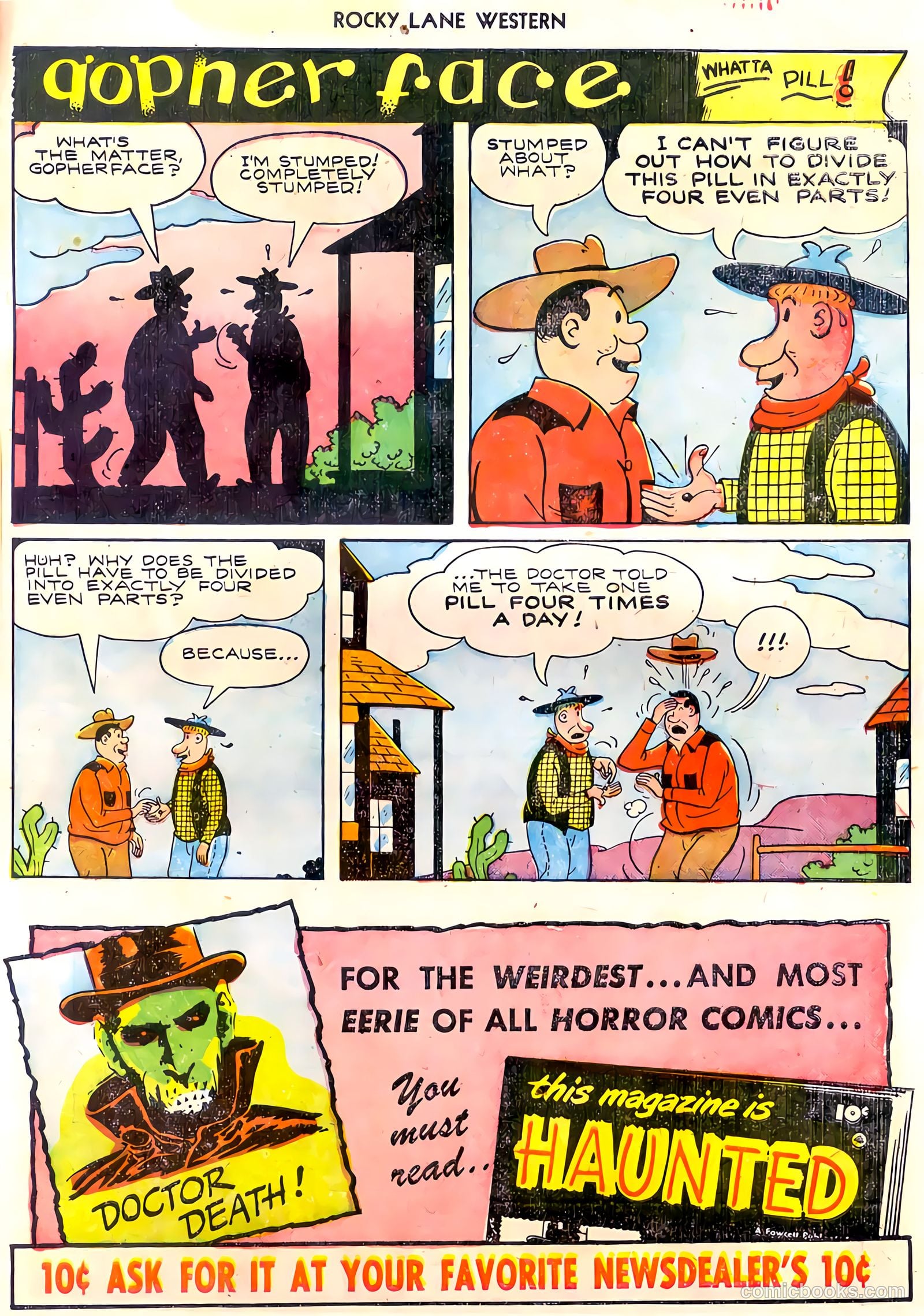 Rocky Lane Western #30 (1951) — page 33 of 36