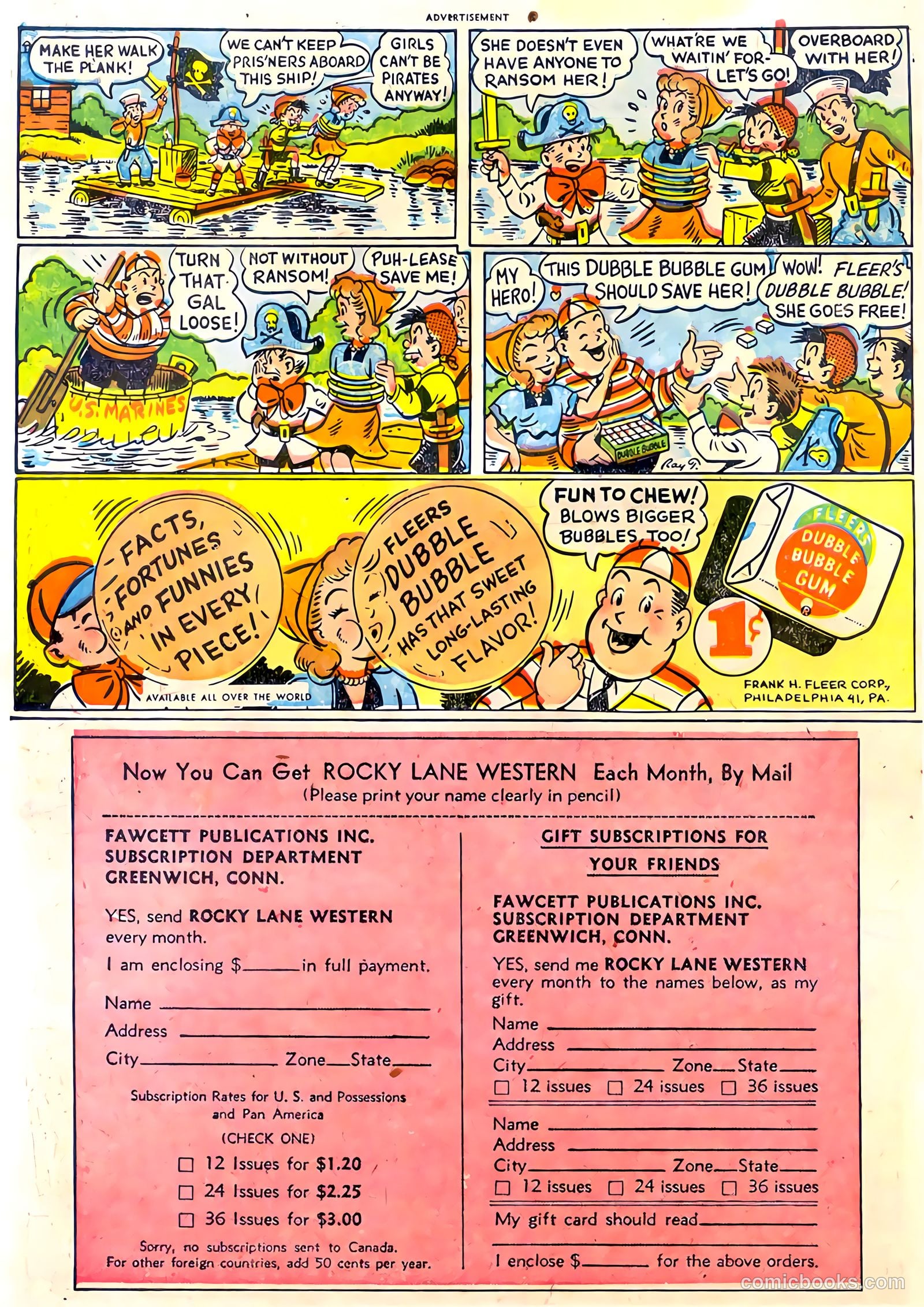 Rocky Lane Western #30 (1951) — page 34 of 36