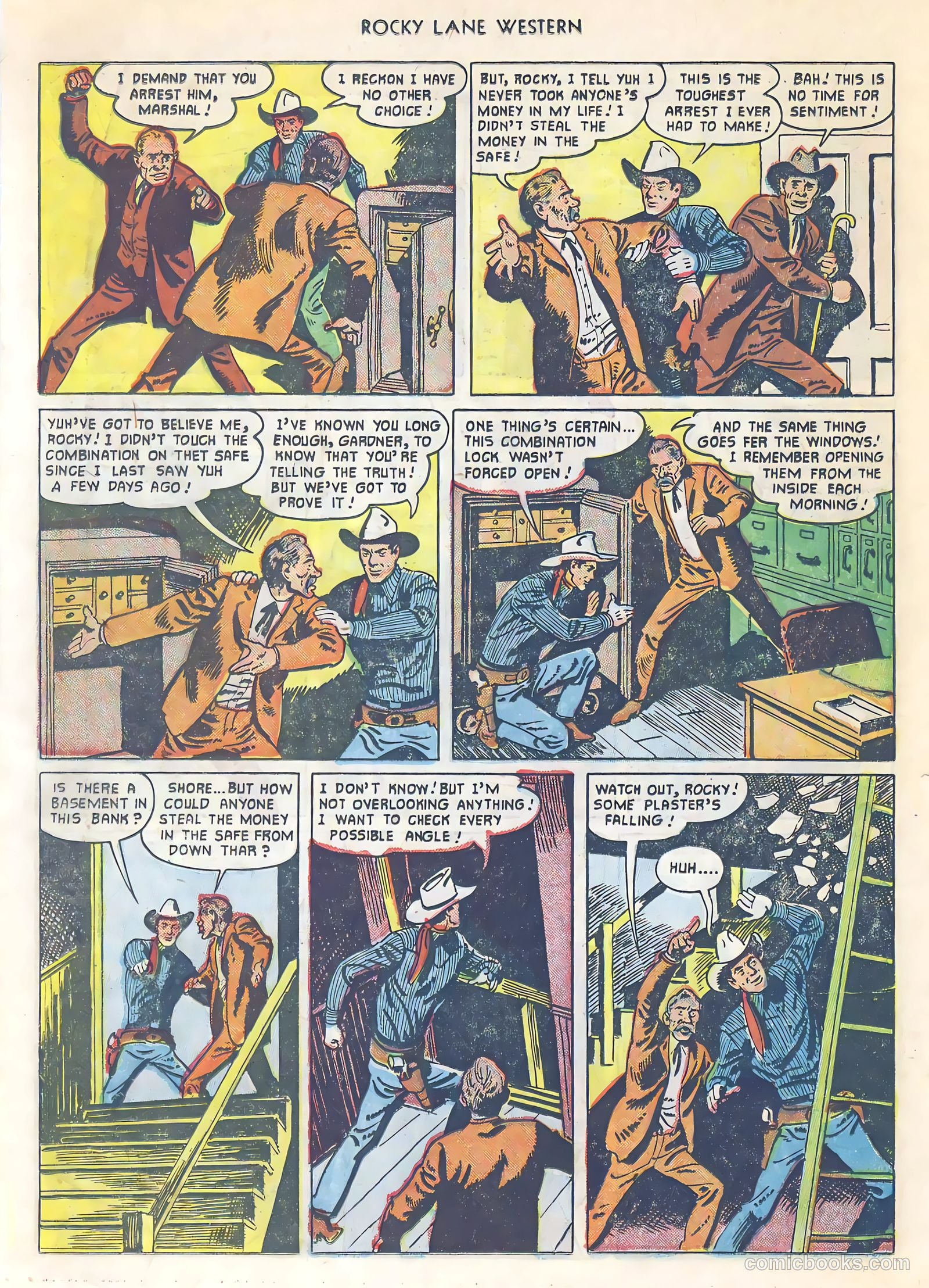 Rocky Lane Western #34 (1952) — page 17 of 33