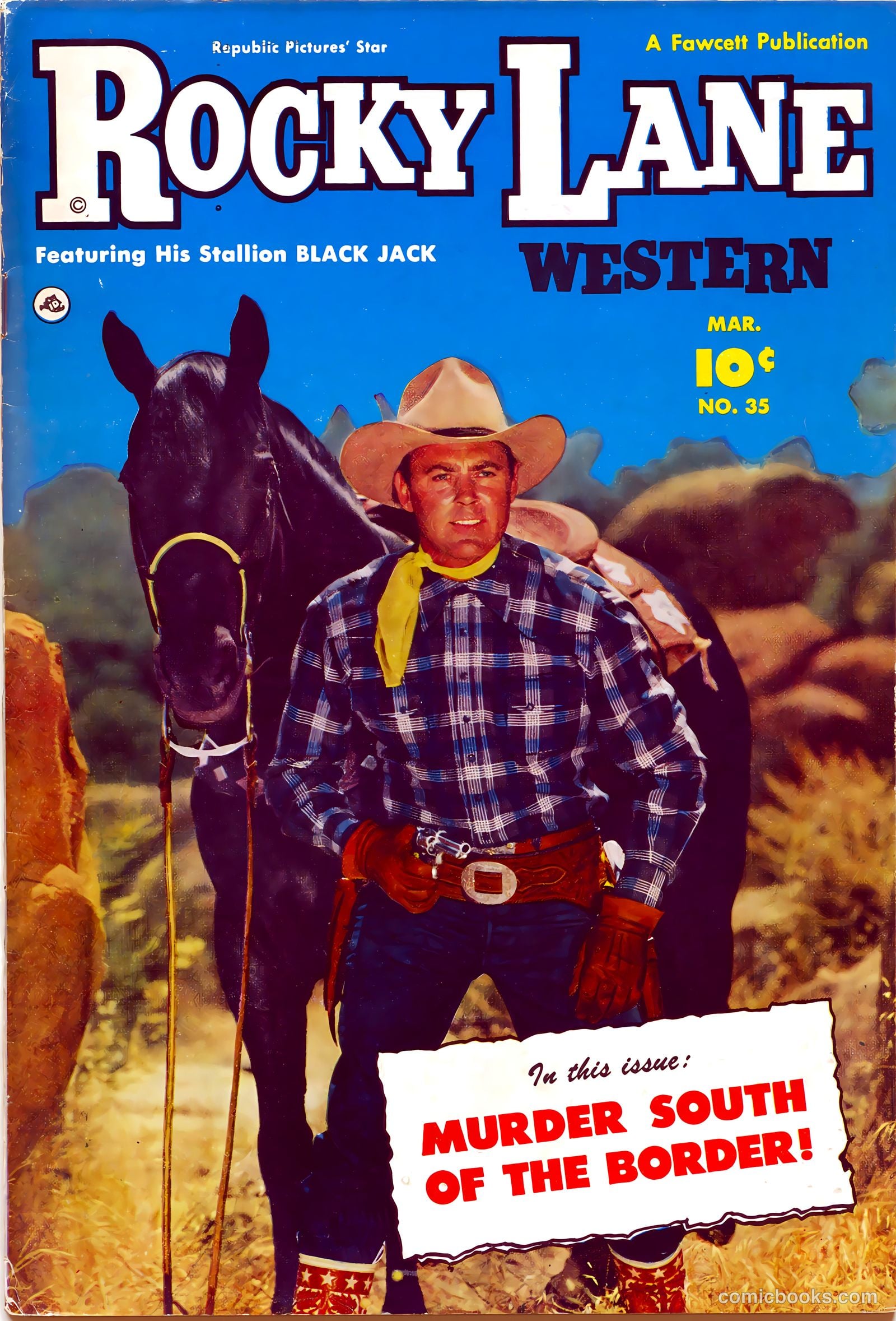 Rocky Lane Western #35