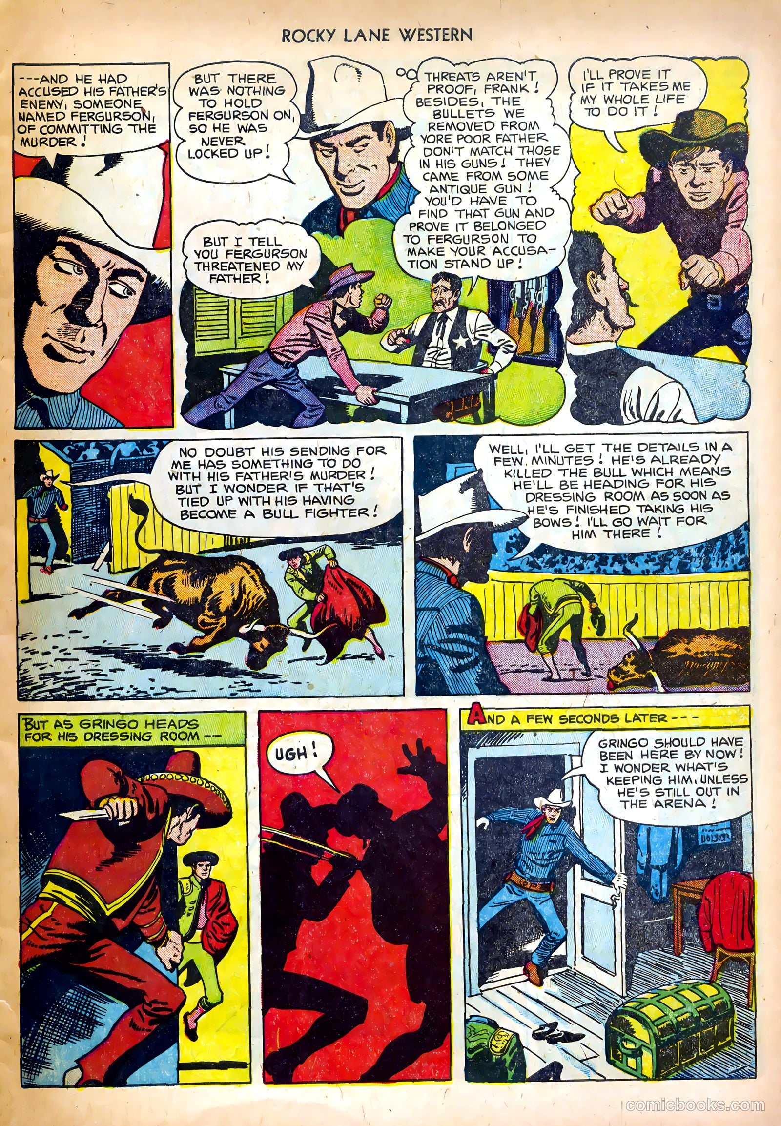 Rocky Lane Western #35 (1952) — page 5 of 36