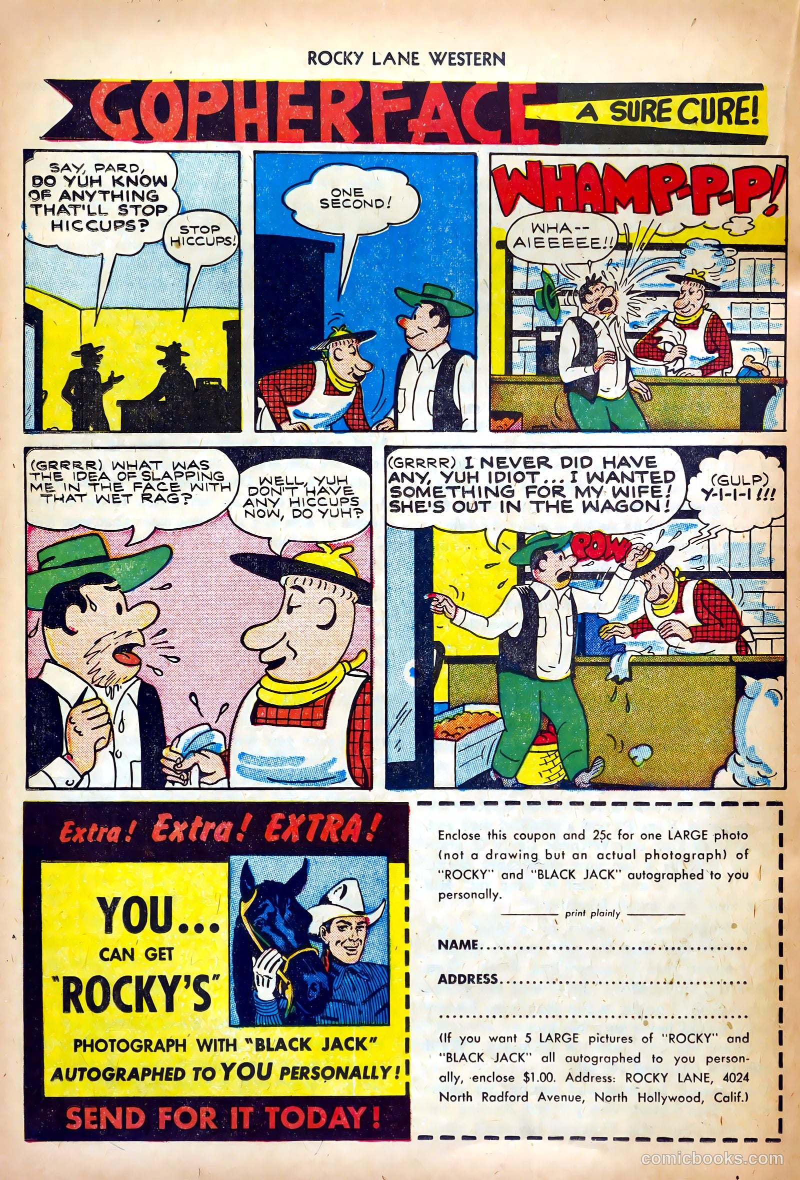 Rocky Lane Western #35 (1952) — page 24 of 36