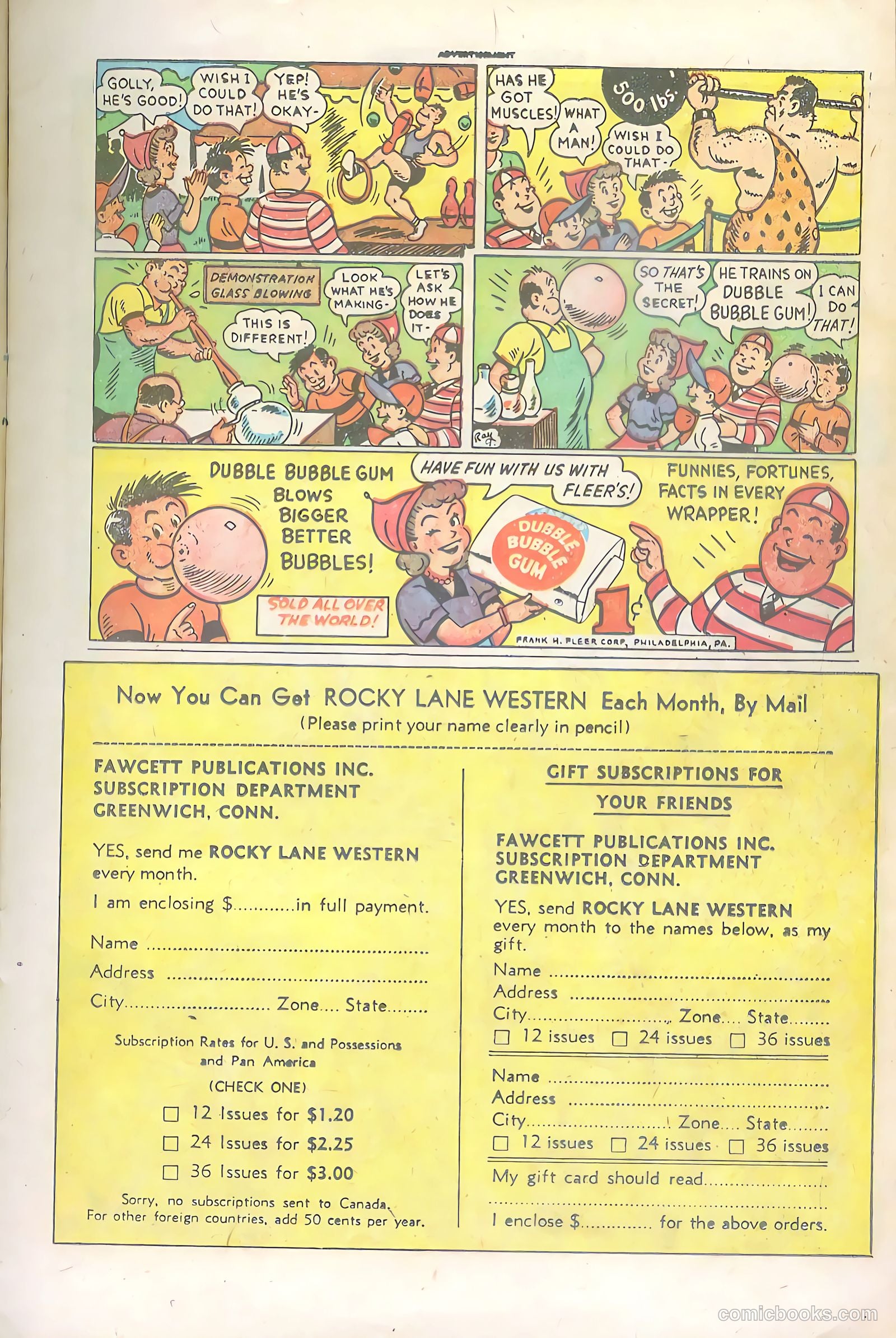 Rocky Lane Western #36 (1952) — page 11 of 36