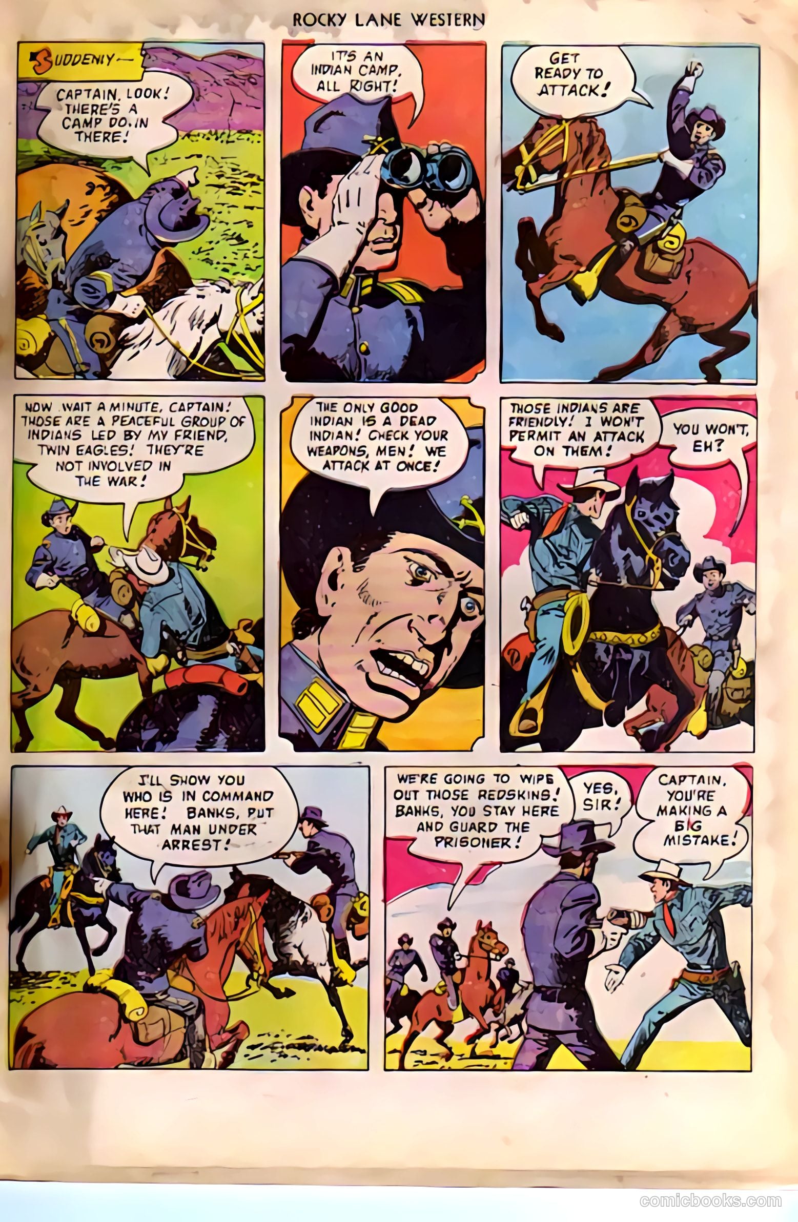 Rocky Lane Western #38 (1952) — page 5 of 36
