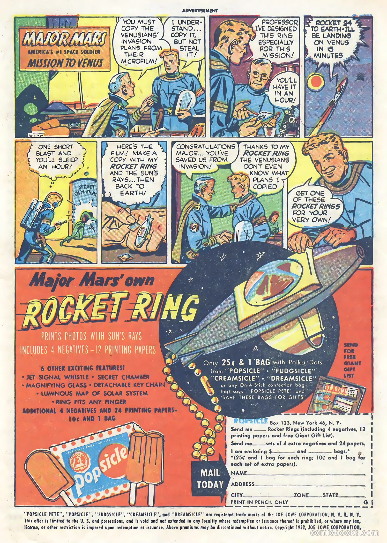Rocky Lane Western #39 (1952) — page 23 of 36