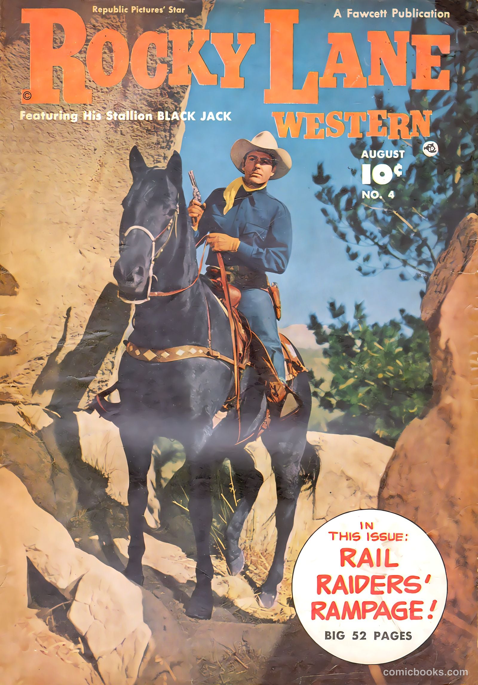 Rocky Lane Western #4