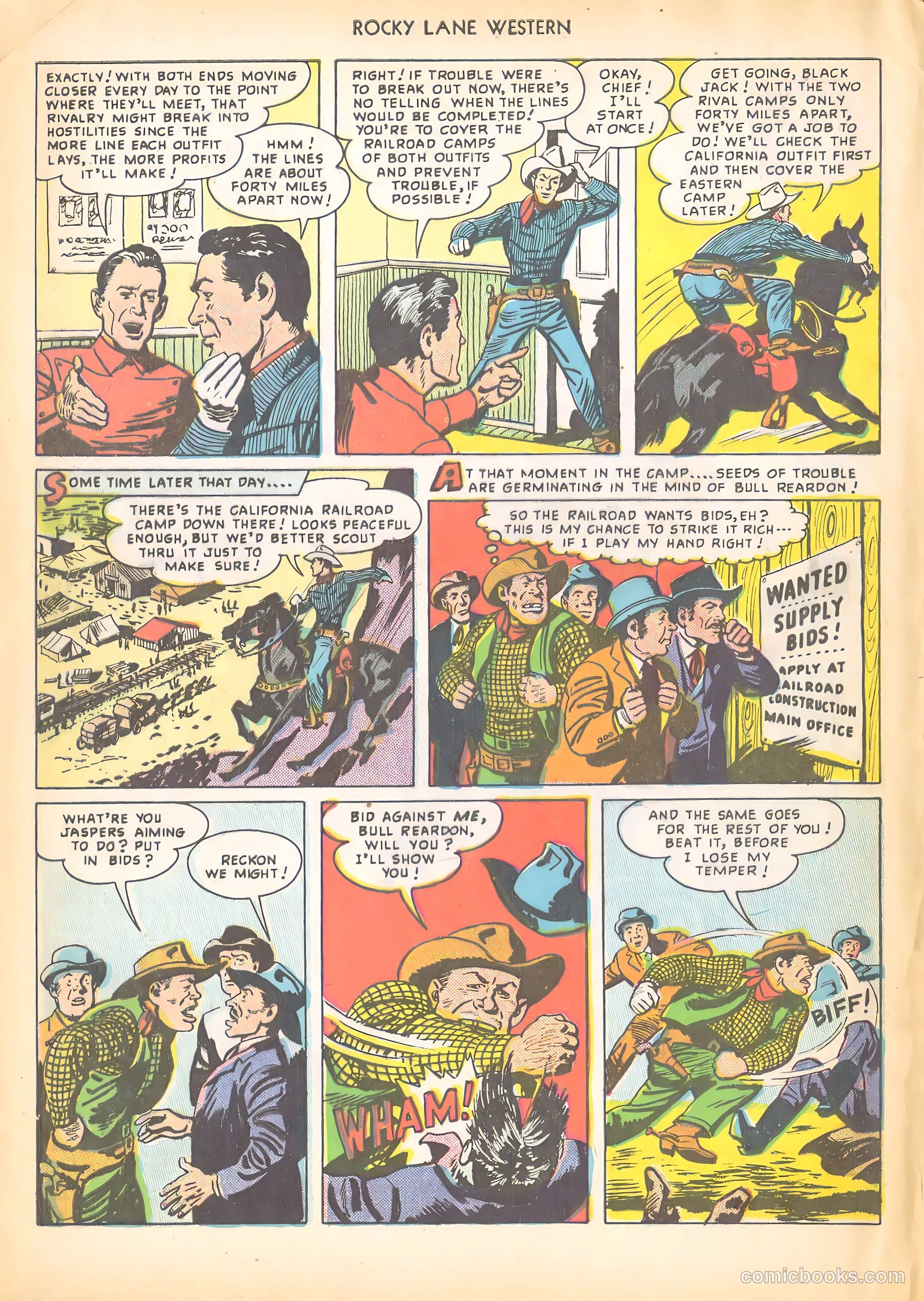 Rocky Lane Western #4 (1949) — page 4 of 52