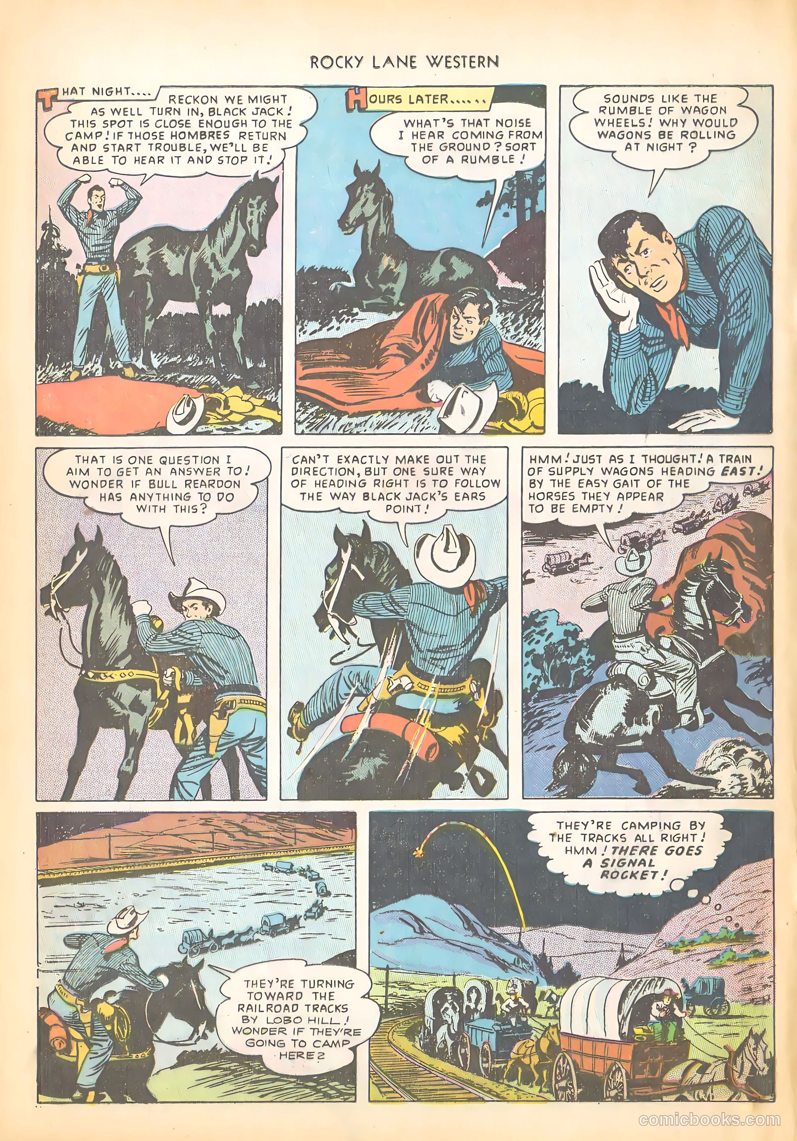 Rocky Lane Western #4 (1949) — page 12 of 52