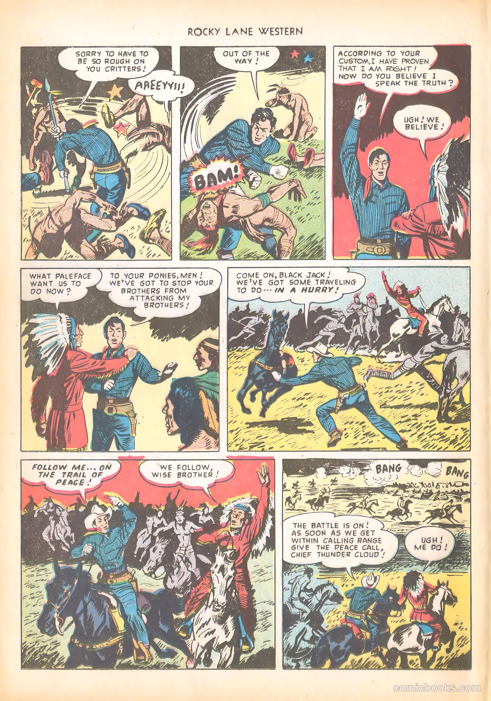 Rocky Lane Western #4 (1949) — page 24 of 52