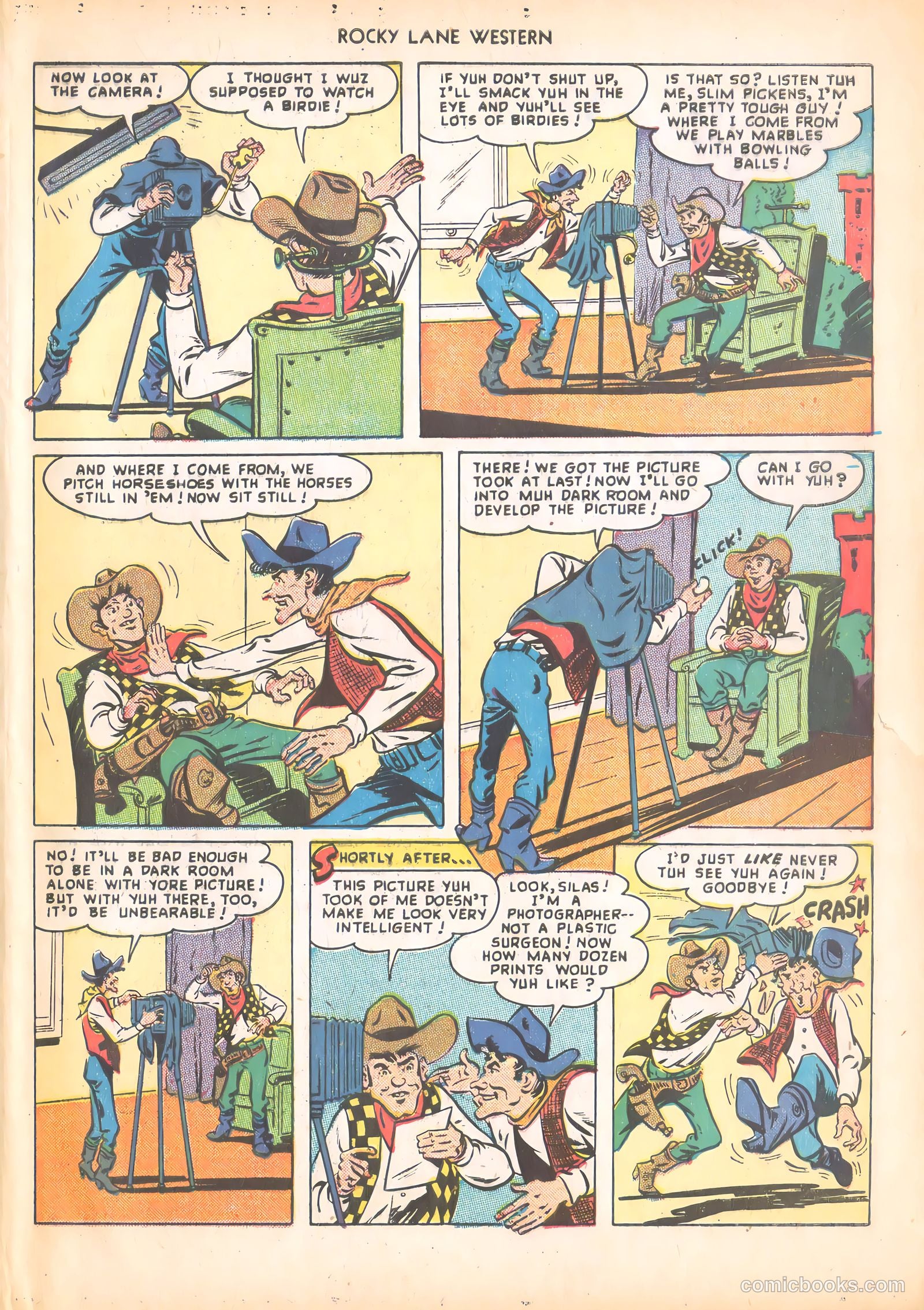 Rocky Lane Western #4 (1949) — page 33 of 52
