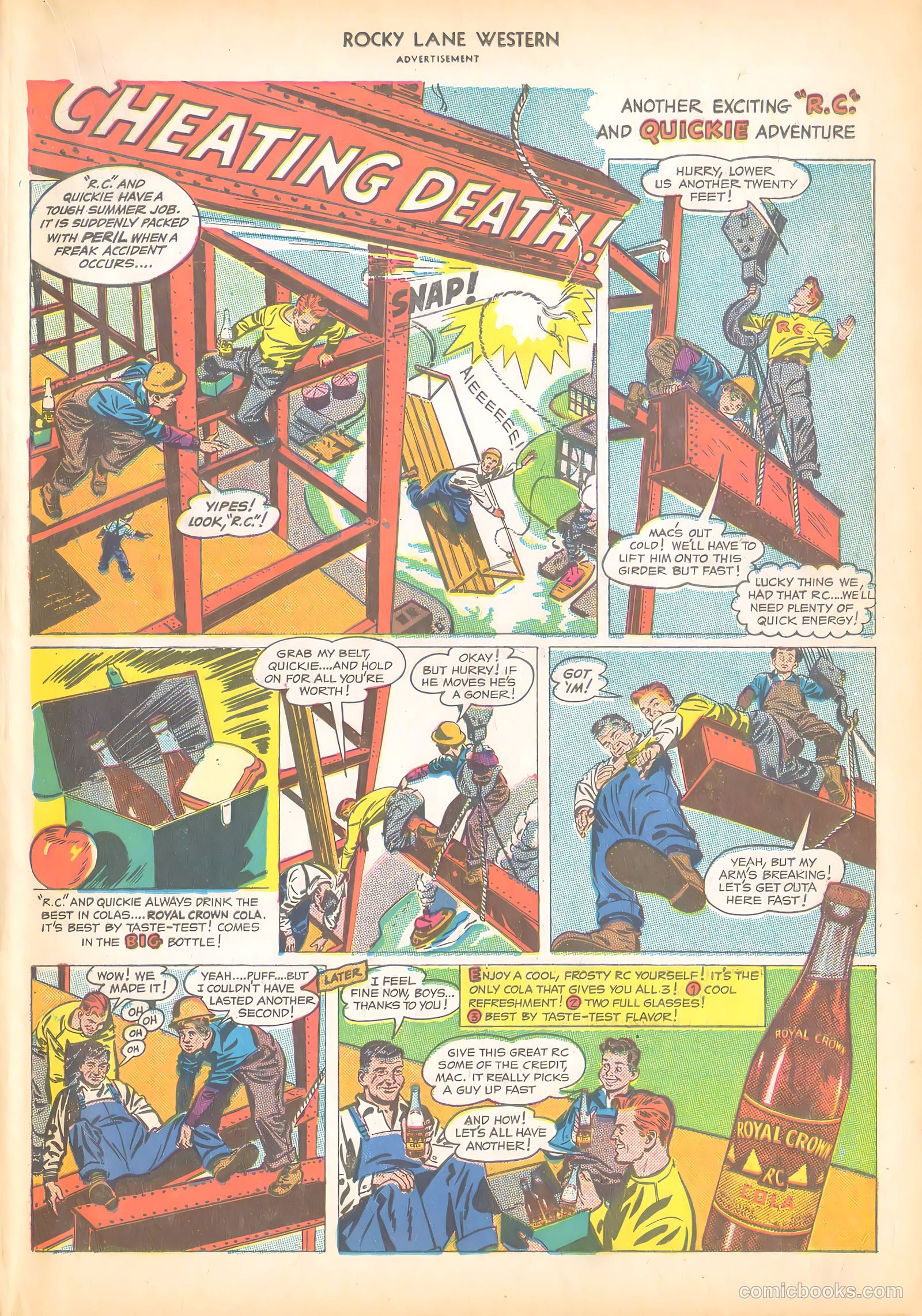 Rocky Lane Western #4 (1949) — page 35 of 52