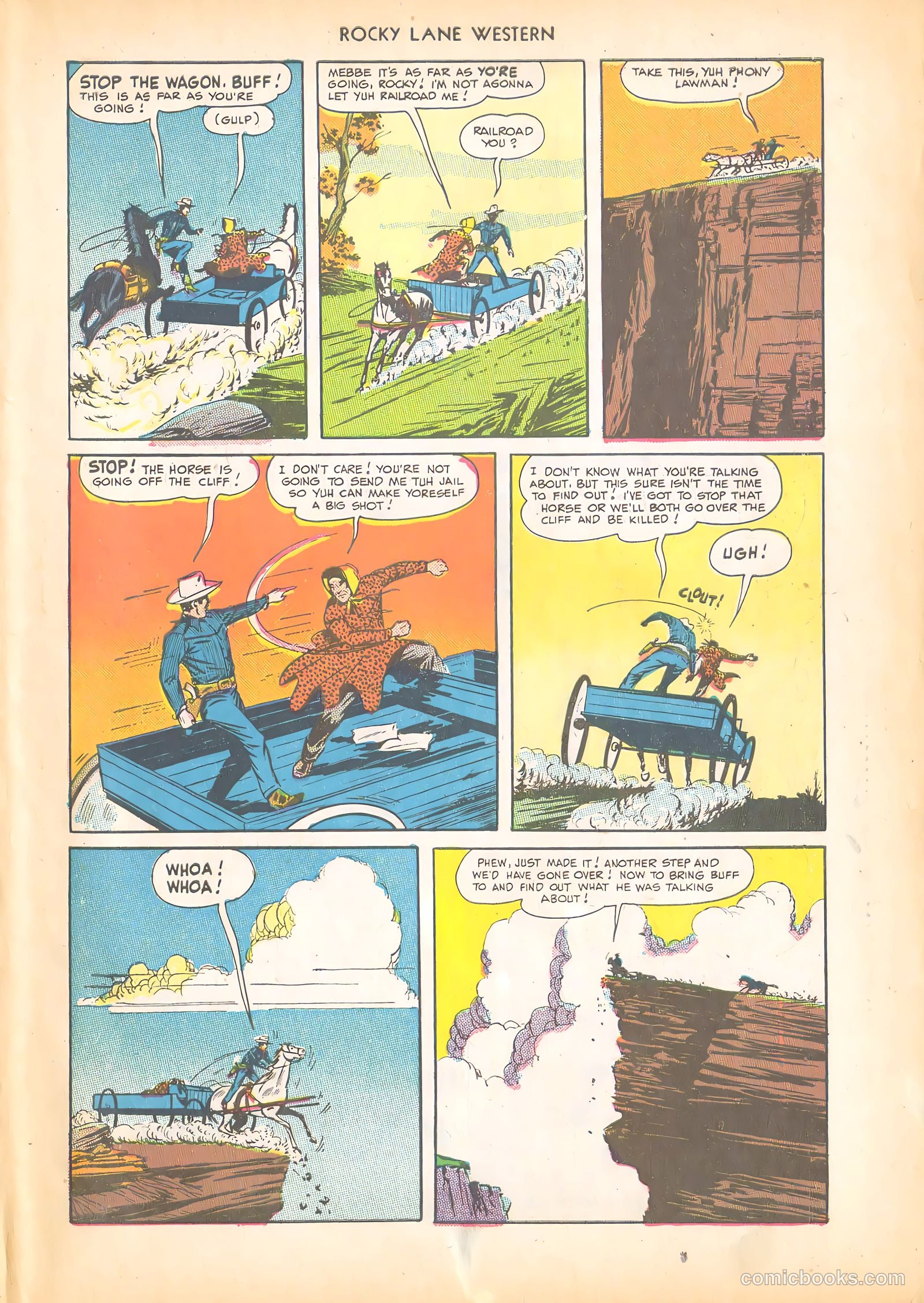 Rocky Lane Western #4 (1949) — page 47 of 52