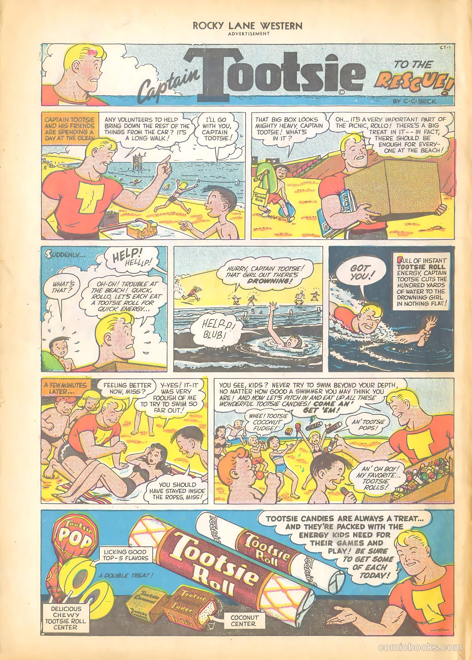Rocky Lane Western #4 (1949) — page 50 of 52