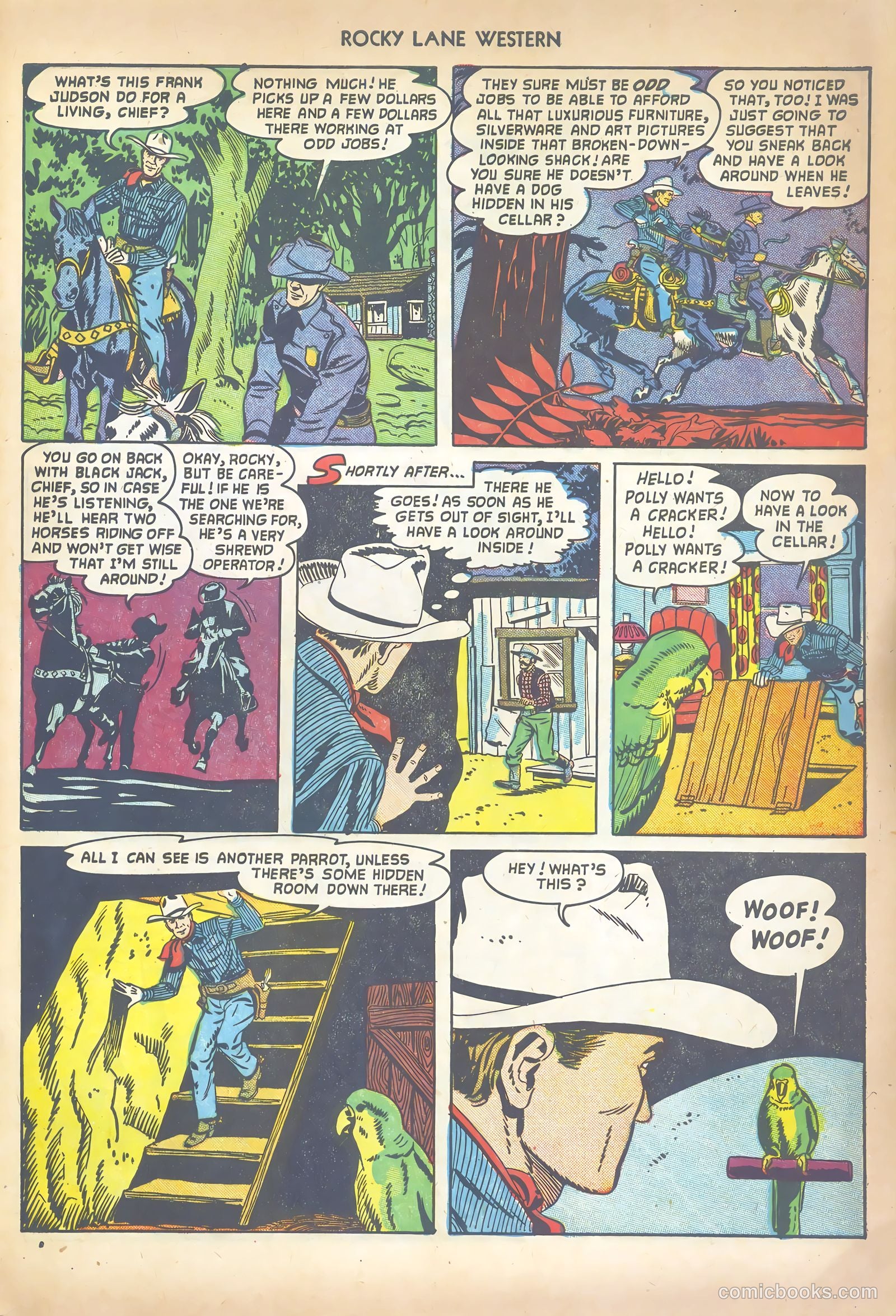 Rocky Lane Western #41 (1952) — page 29 of 36