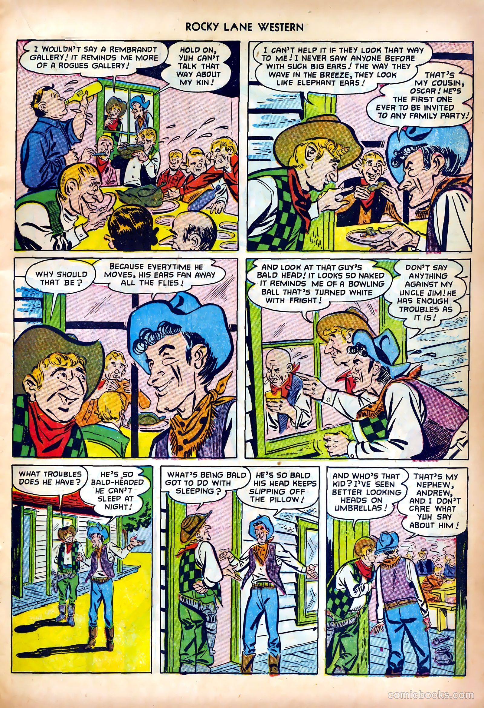 Rocky Lane Western #42 (1952) — page 13 of 36