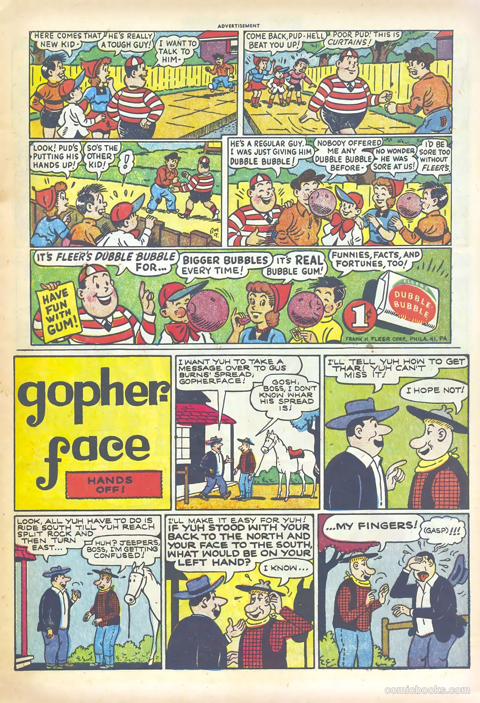 Rocky Lane Western #44 (1952) — page 9 of 36