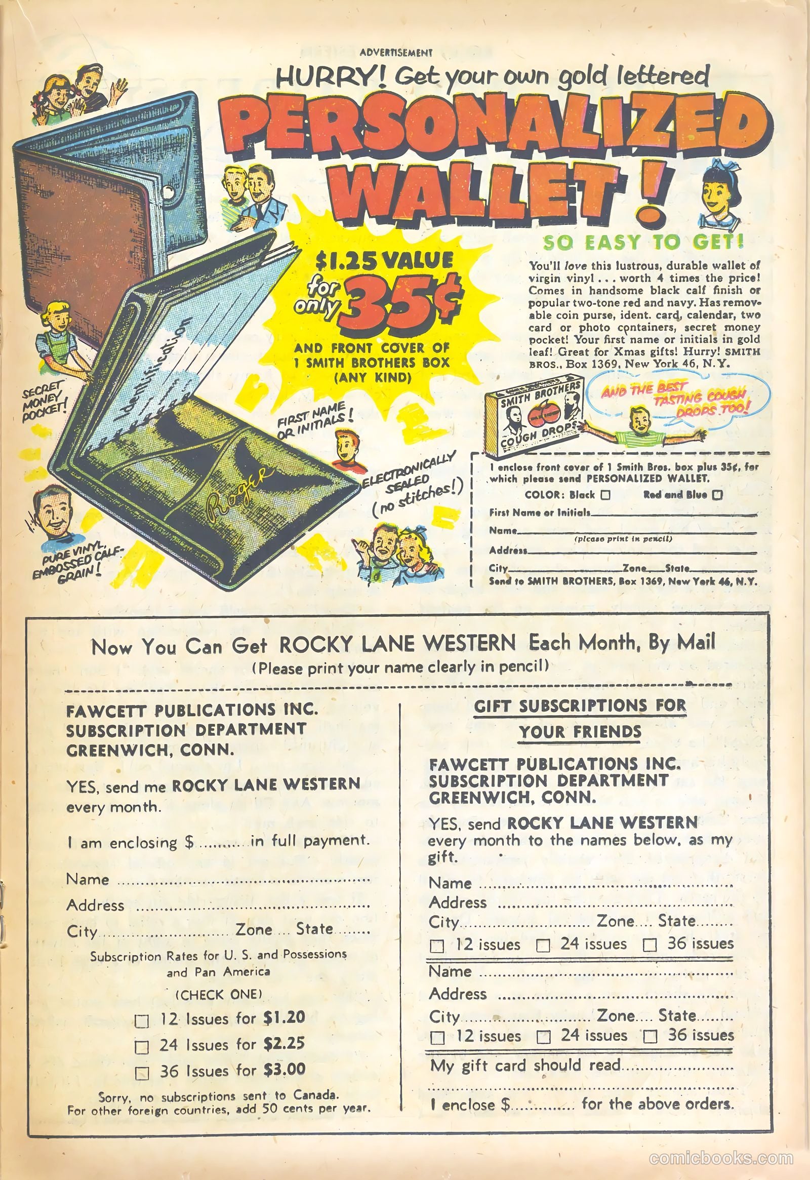 Rocky Lane Western #44 (1952) — page 21 of 36