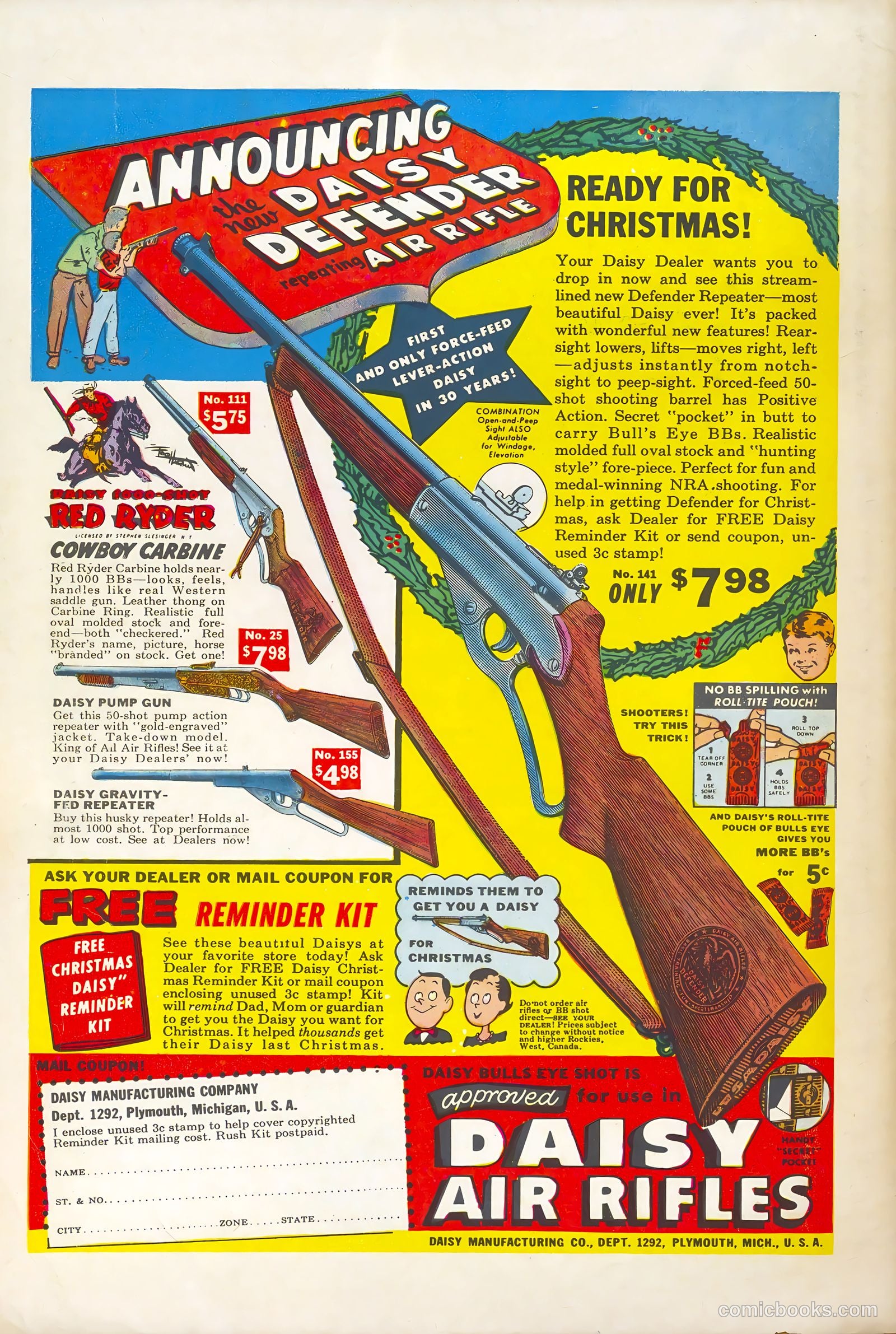 Rocky Lane Western #44 (1952) — page 36 of 36