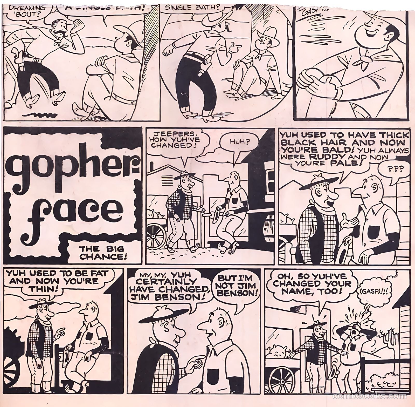 Rocky Lane Western #45 (1953) — page 2 of 37