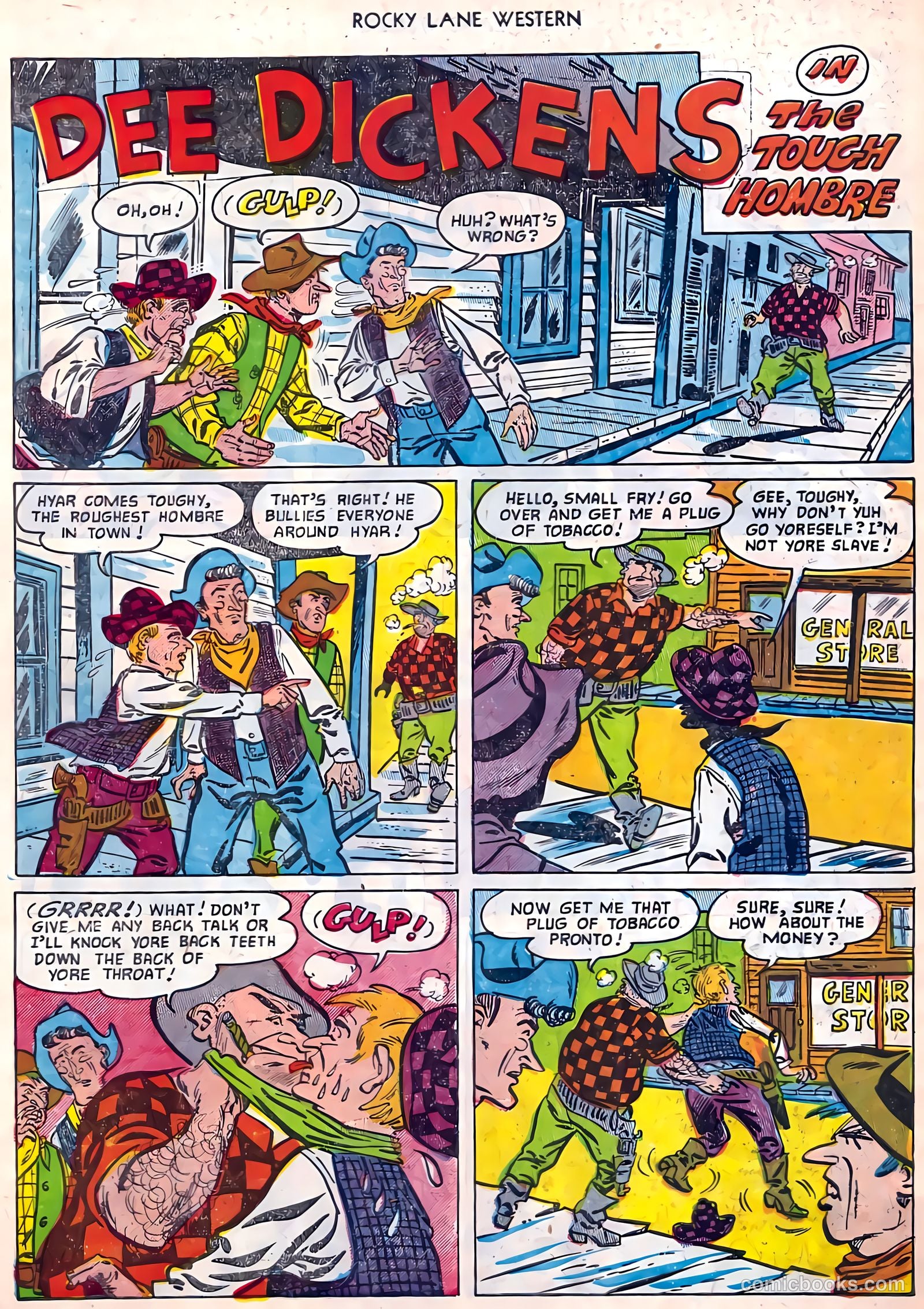 Rocky Lane Western #45 (1953) — page 11 of 37