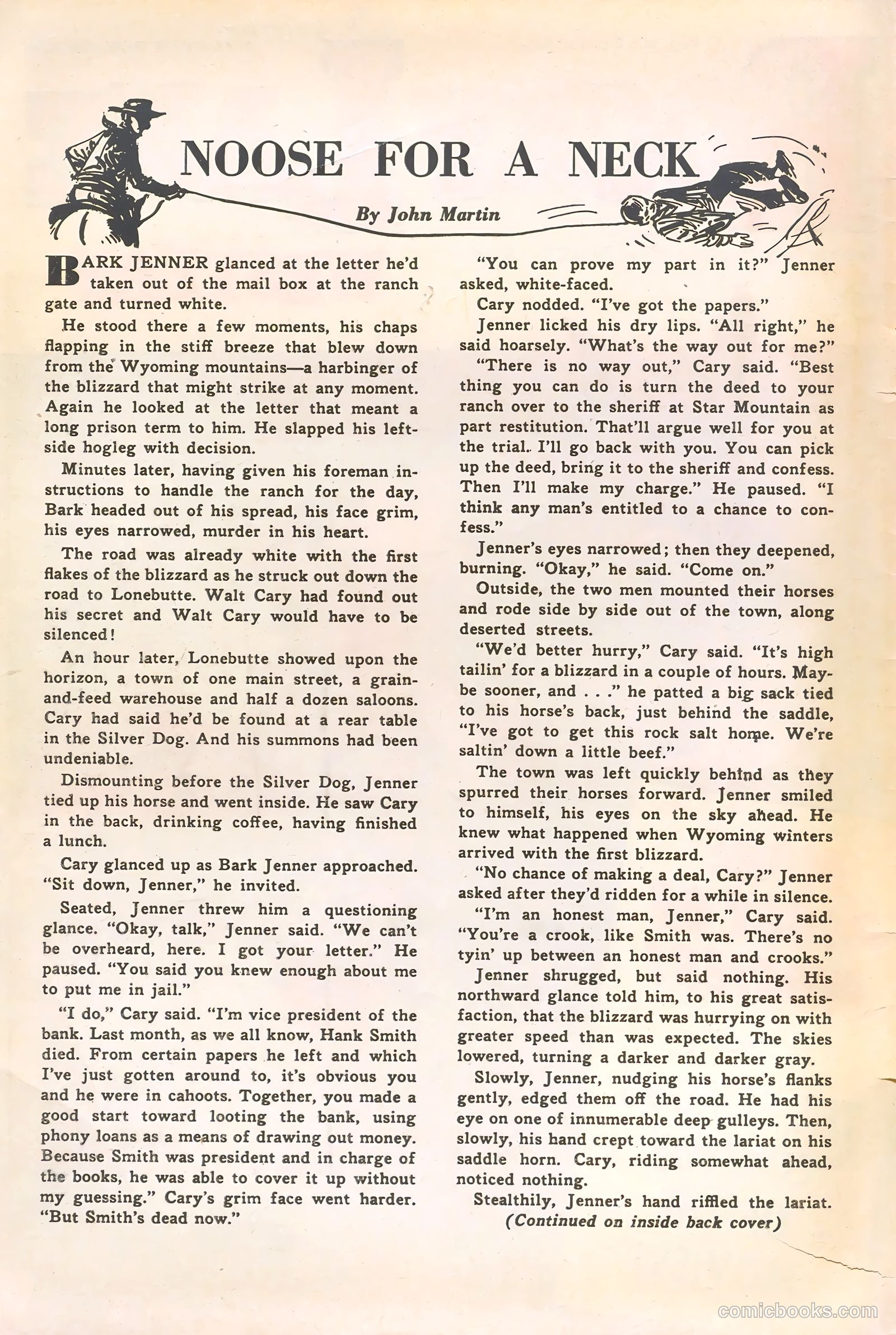 Rocky Lane Western #47 (1953) — page 2 of 36