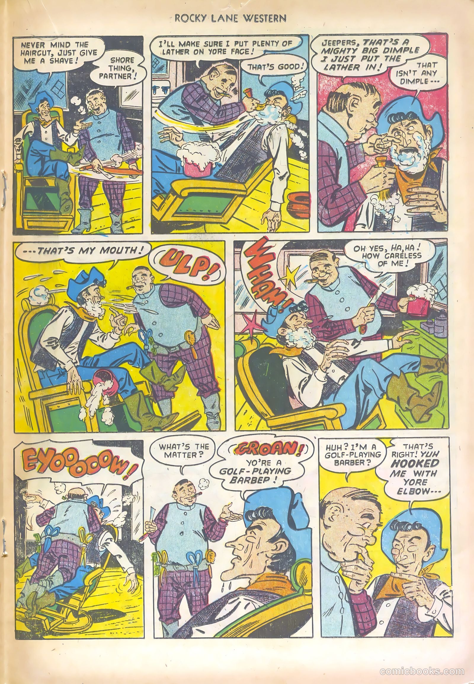 Rocky Lane Western #47 (1953) — page 19 of 36