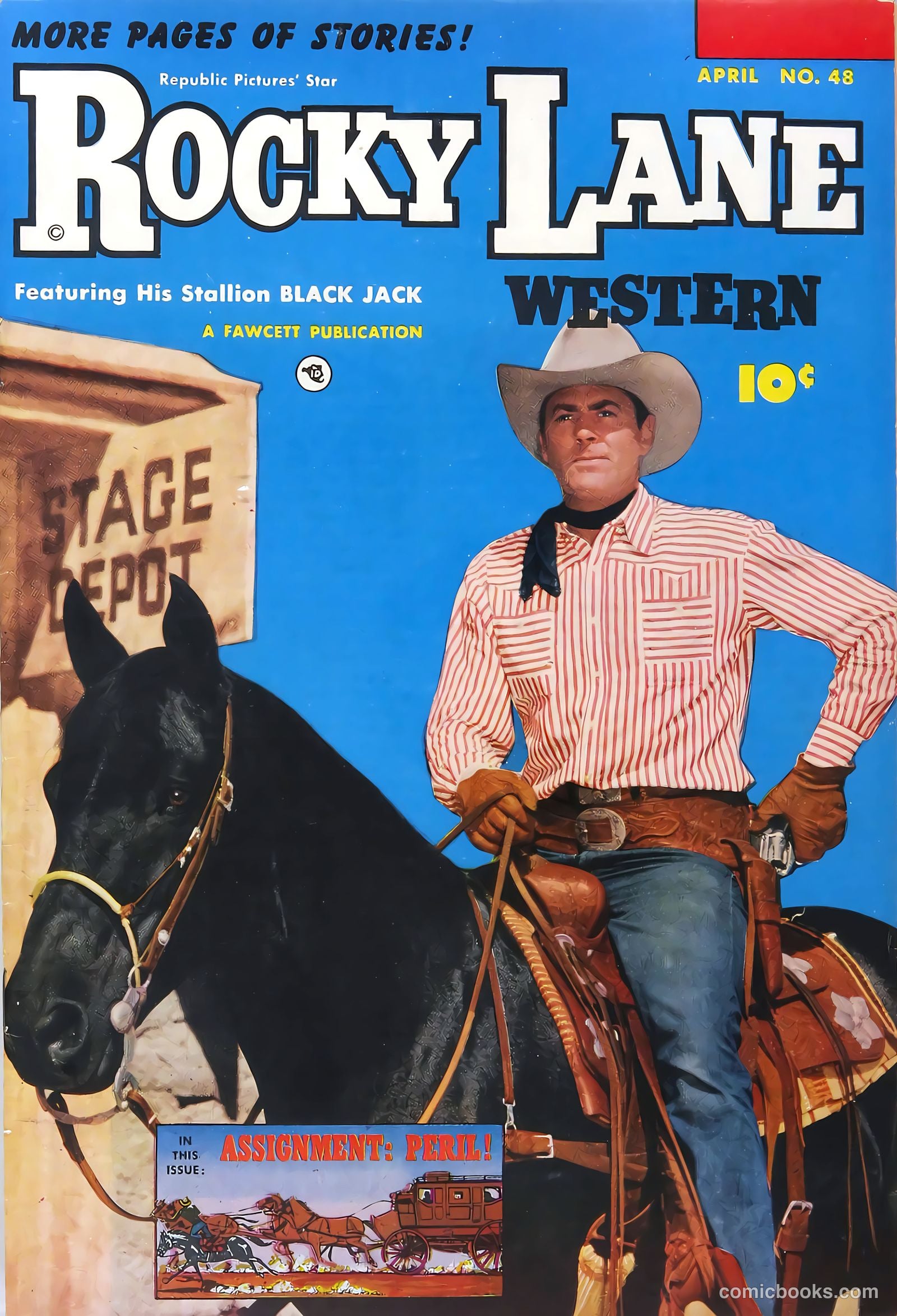 Rocky Lane Western #48