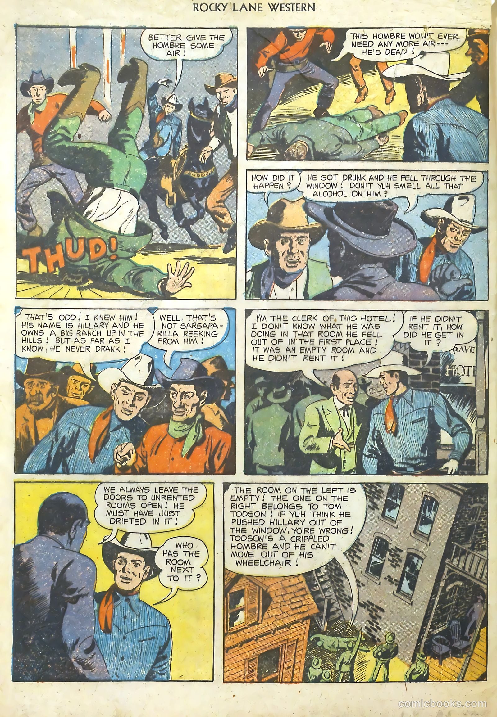 Rocky Lane Western #48 (1953) — page 5 of 37