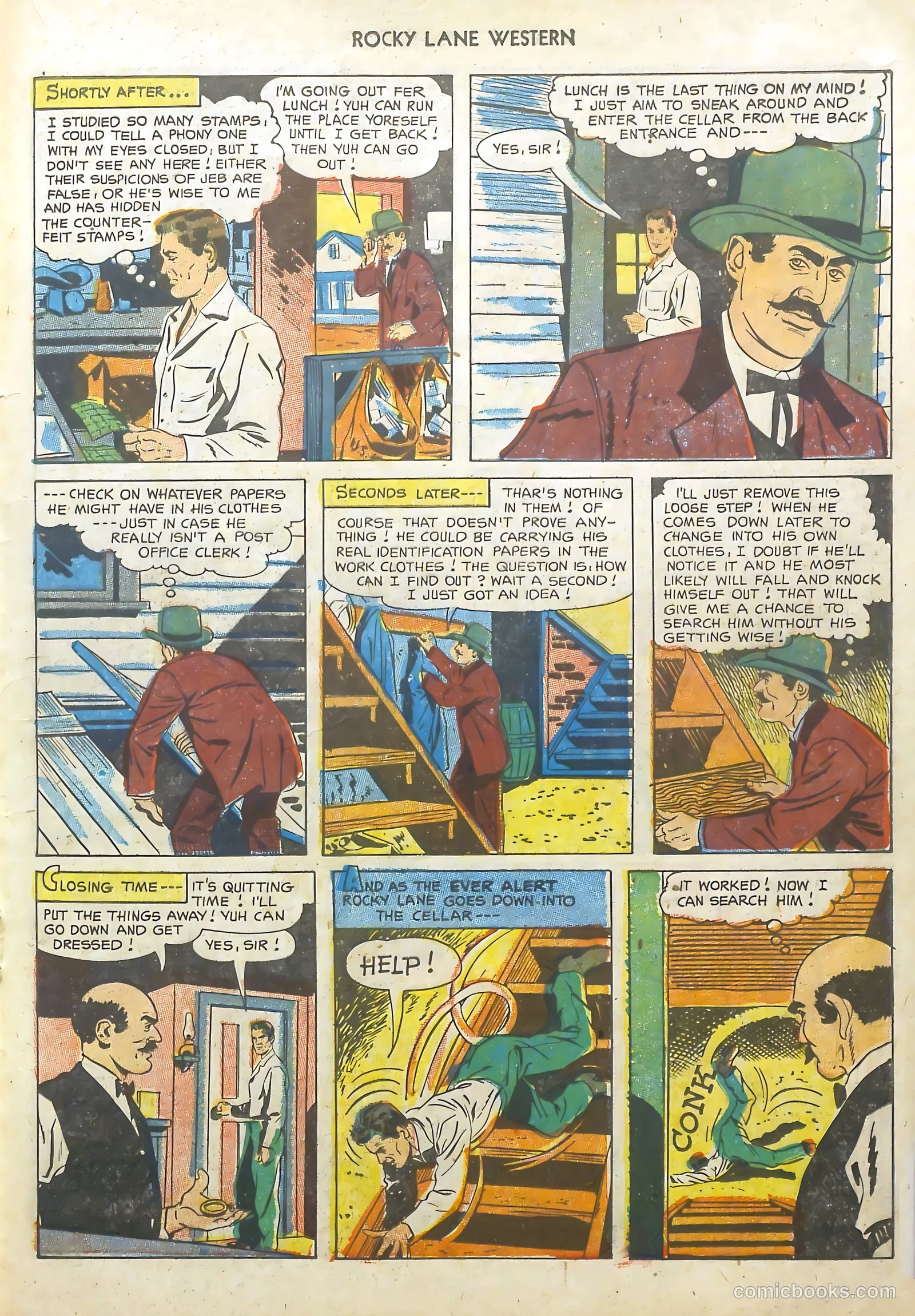 Rocky Lane Western #48 (1953) — page 20 of 37