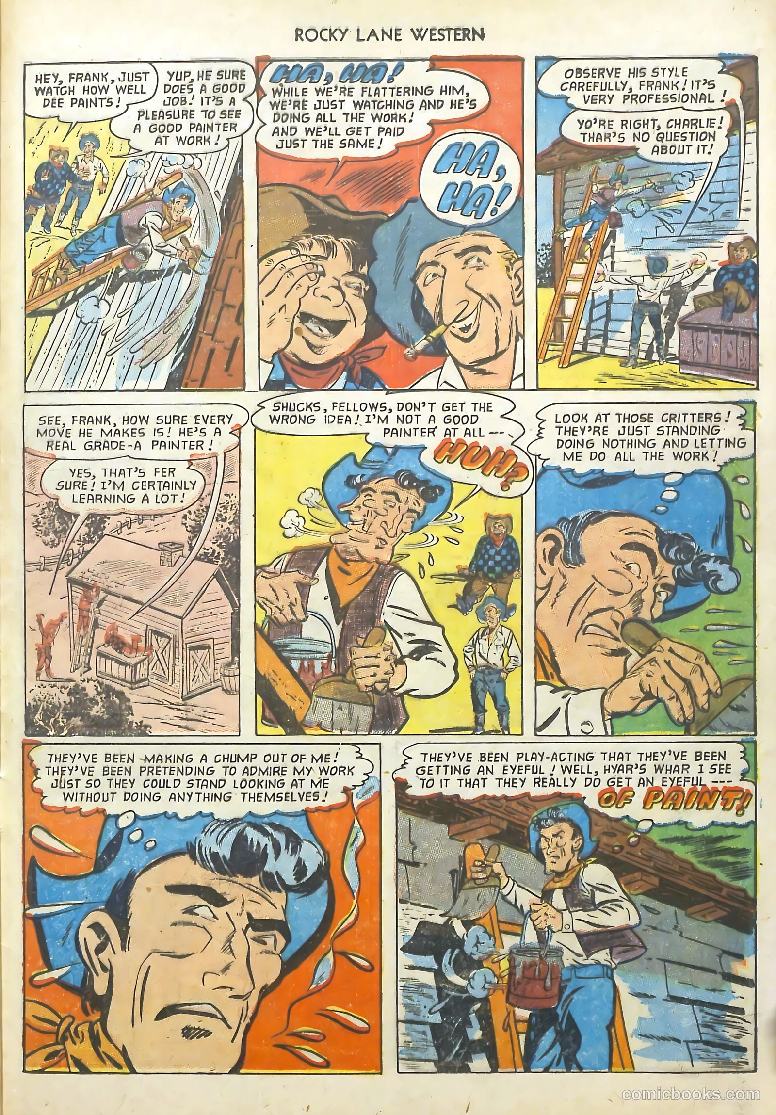 Rocky Lane Western #48 (1953) — page 26 of 37