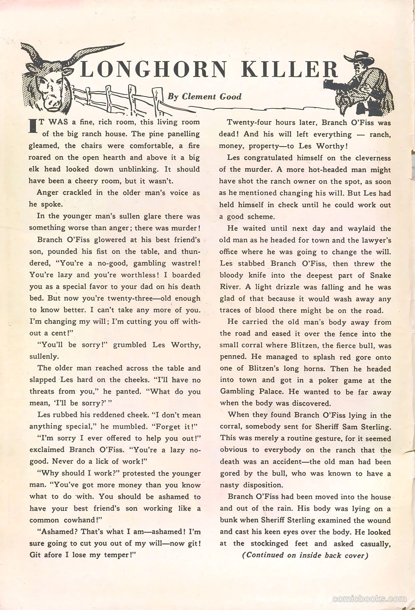 Rocky Lane Western #50 (1953) — page 2 of 36