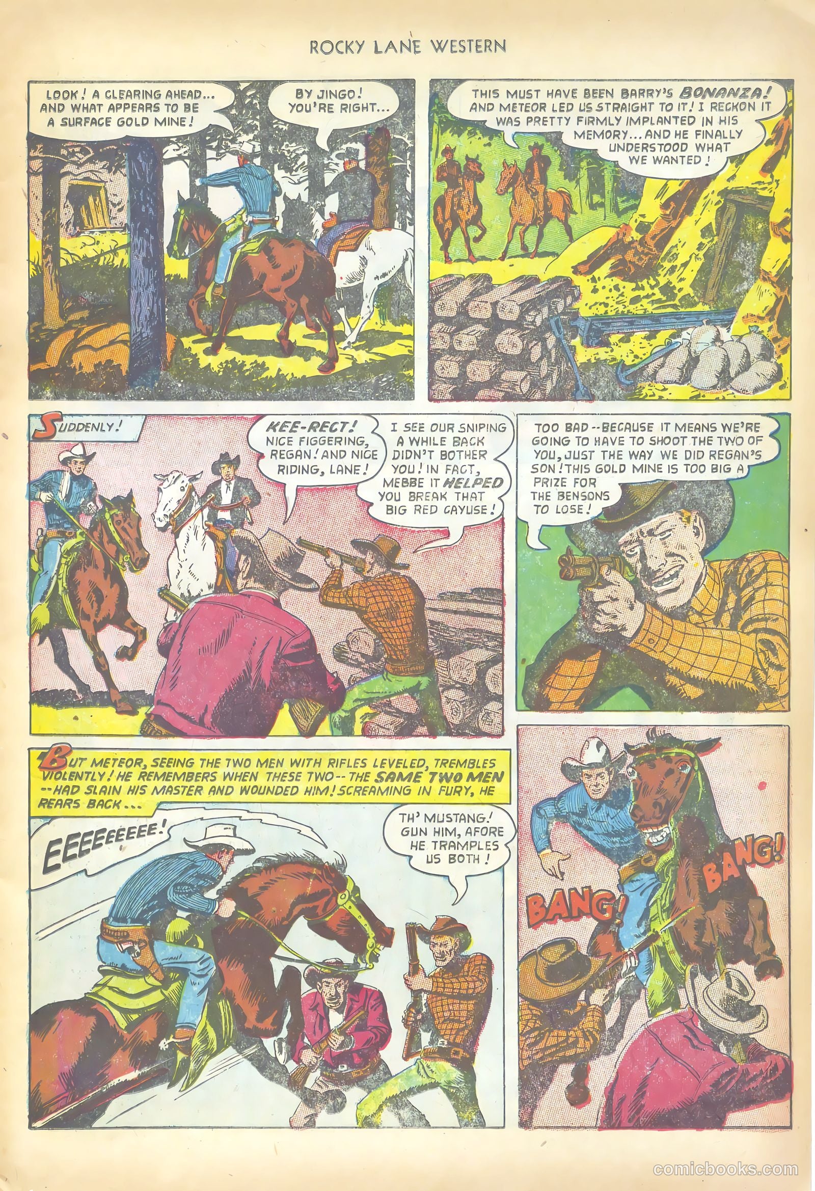 Rocky Lane Western #50 (1953) — page 11 of 36