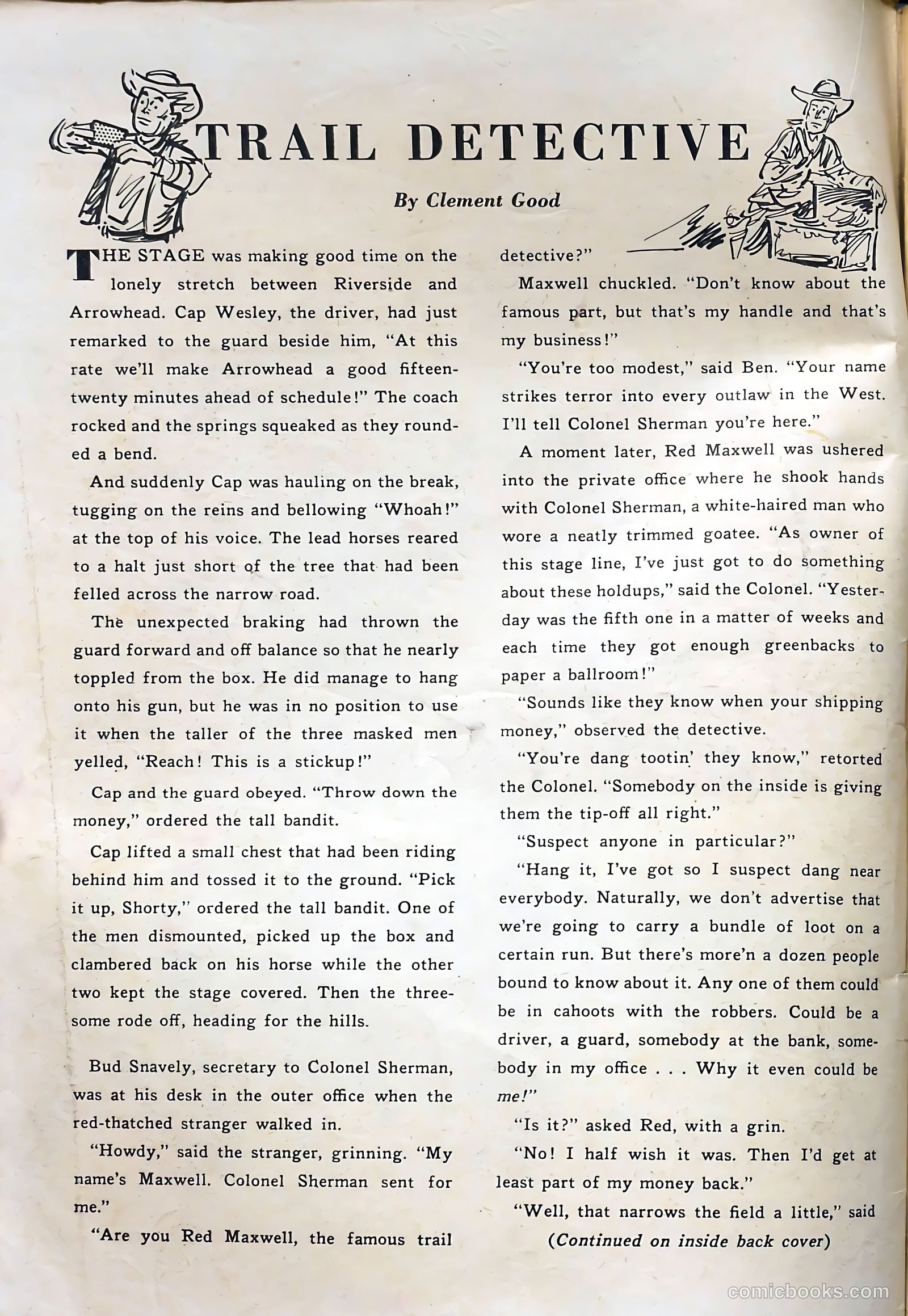 Rocky Lane Western #51 (1953) — page 2 of 36
