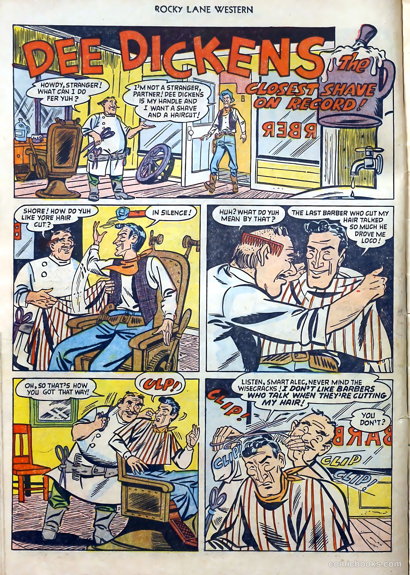 Rocky Lane Western #51 (1953) — page 14 of 36