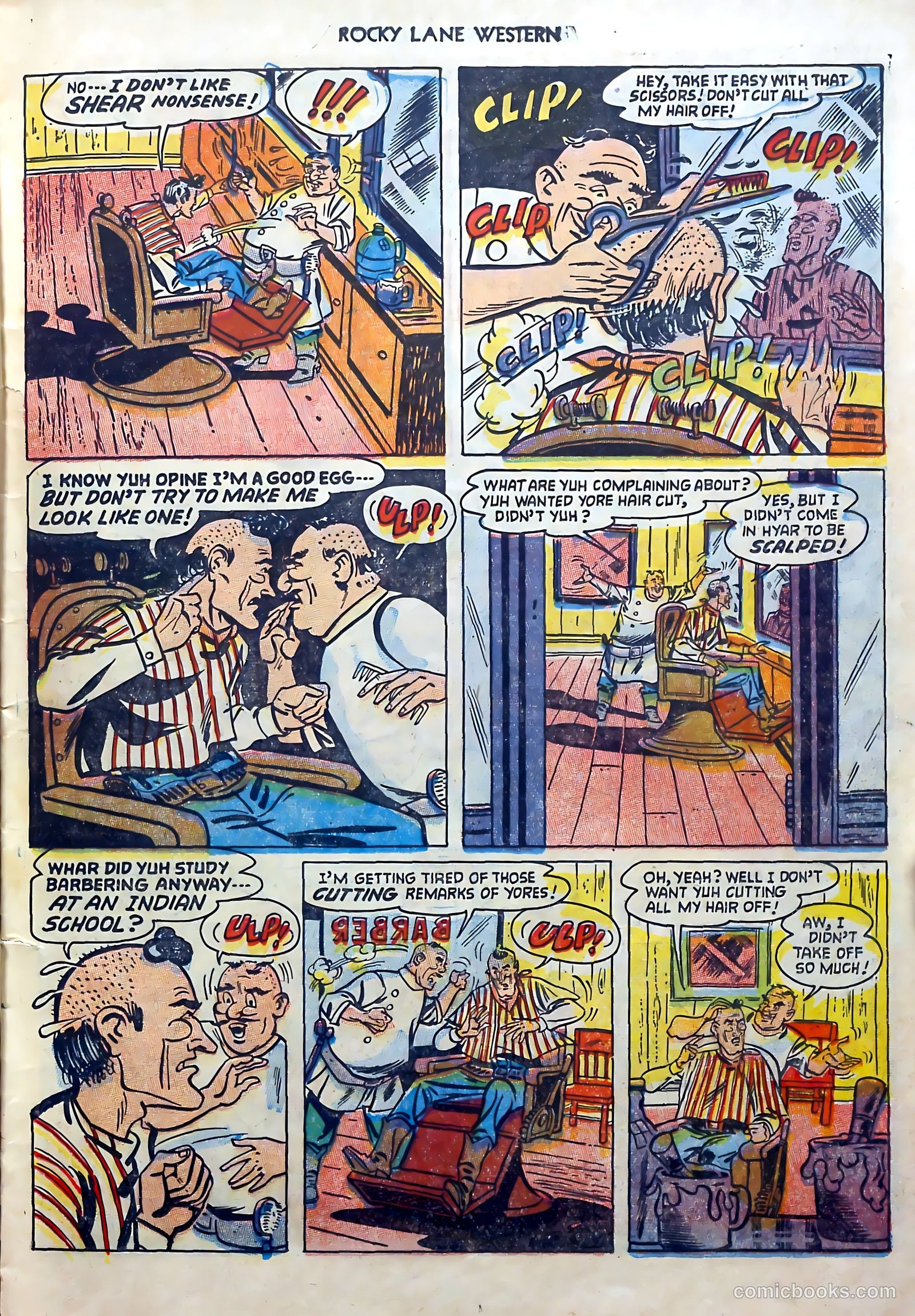 Rocky Lane Western #51 (1953) — page 15 of 36