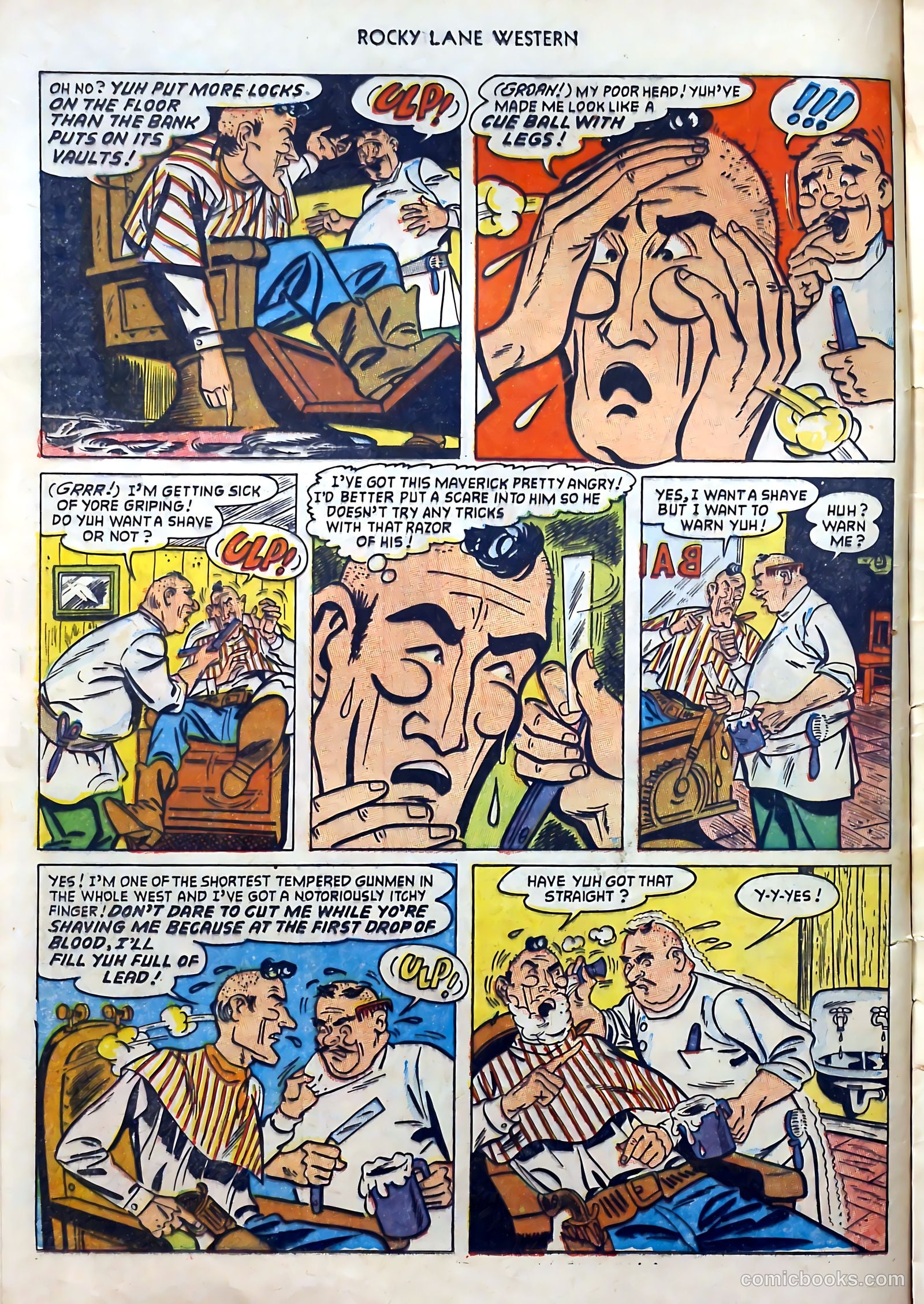 Rocky Lane Western #51 (1953) — page 16 of 36