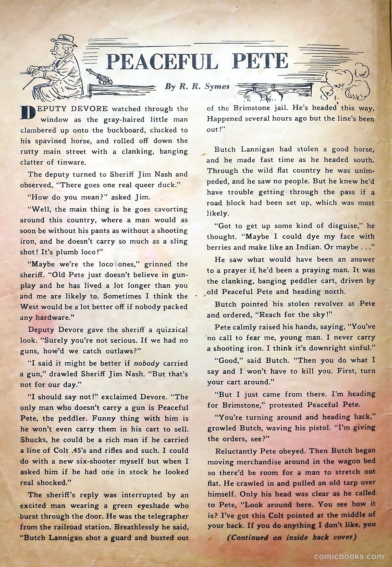 Rocky Lane Western #52 (1953) — page 2 of 36