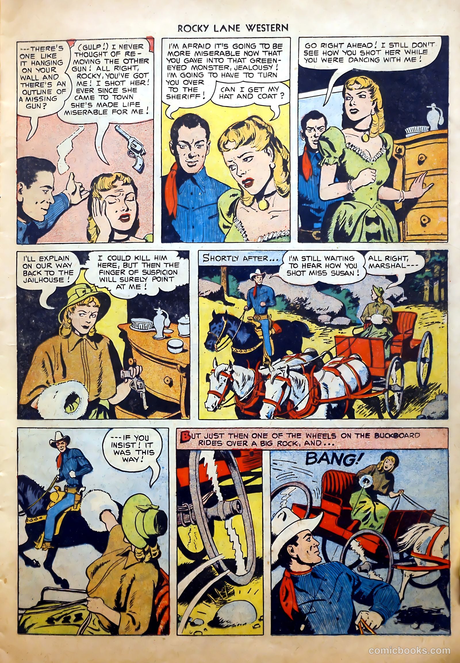 Rocky Lane Western #52 (1953) — page 11 of 36