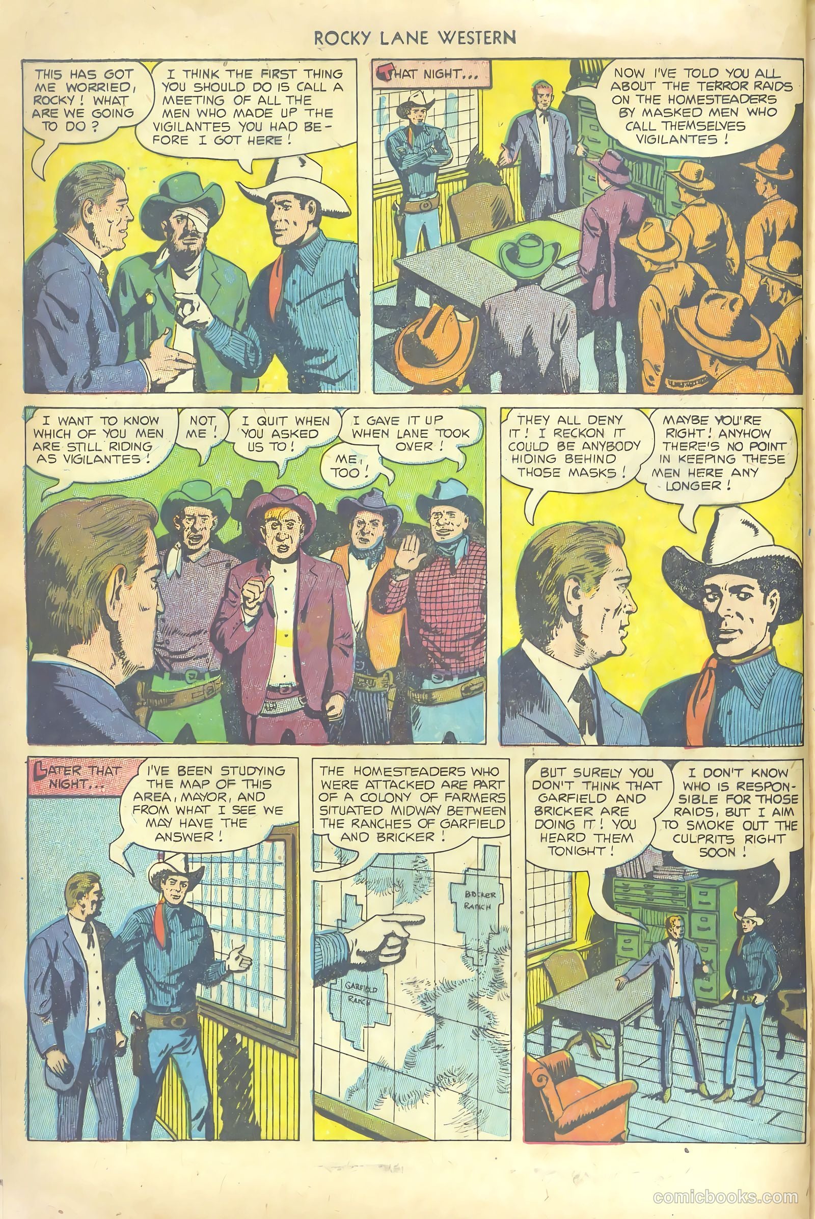Rocky Lane Western #53 (1953) — page 12 of 36