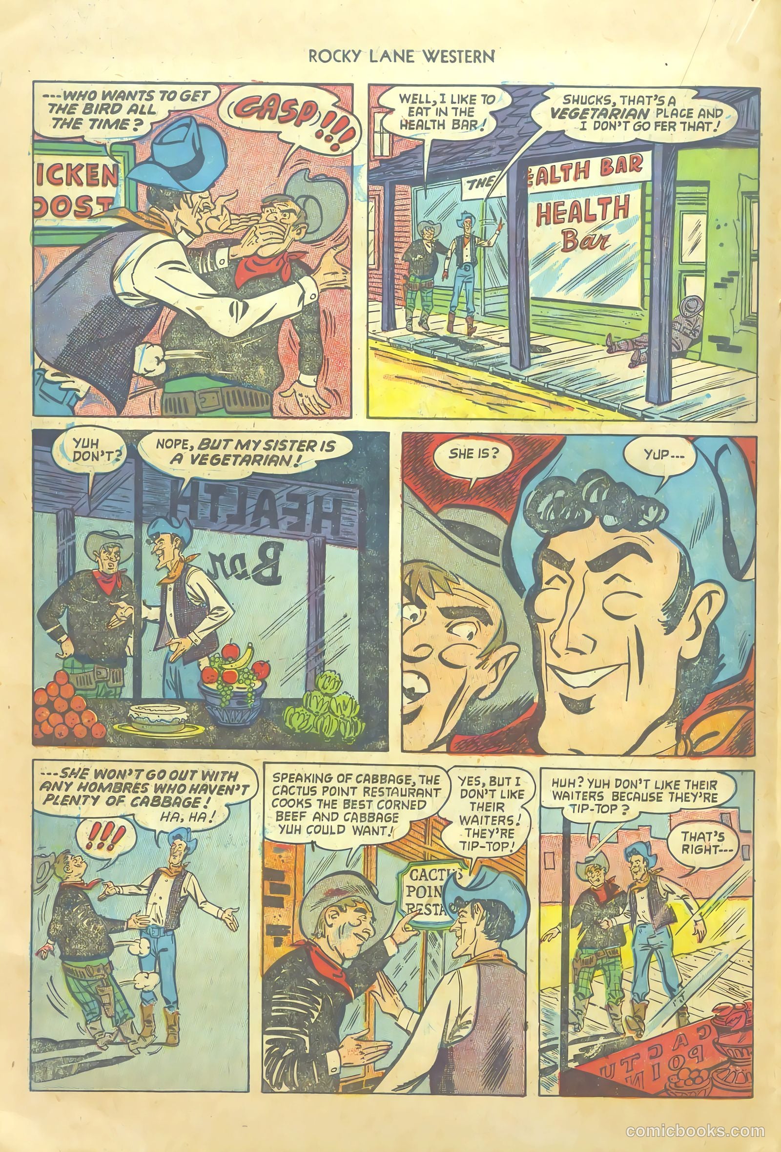 Rocky Lane Western #54 (1953) — page 18 of 36