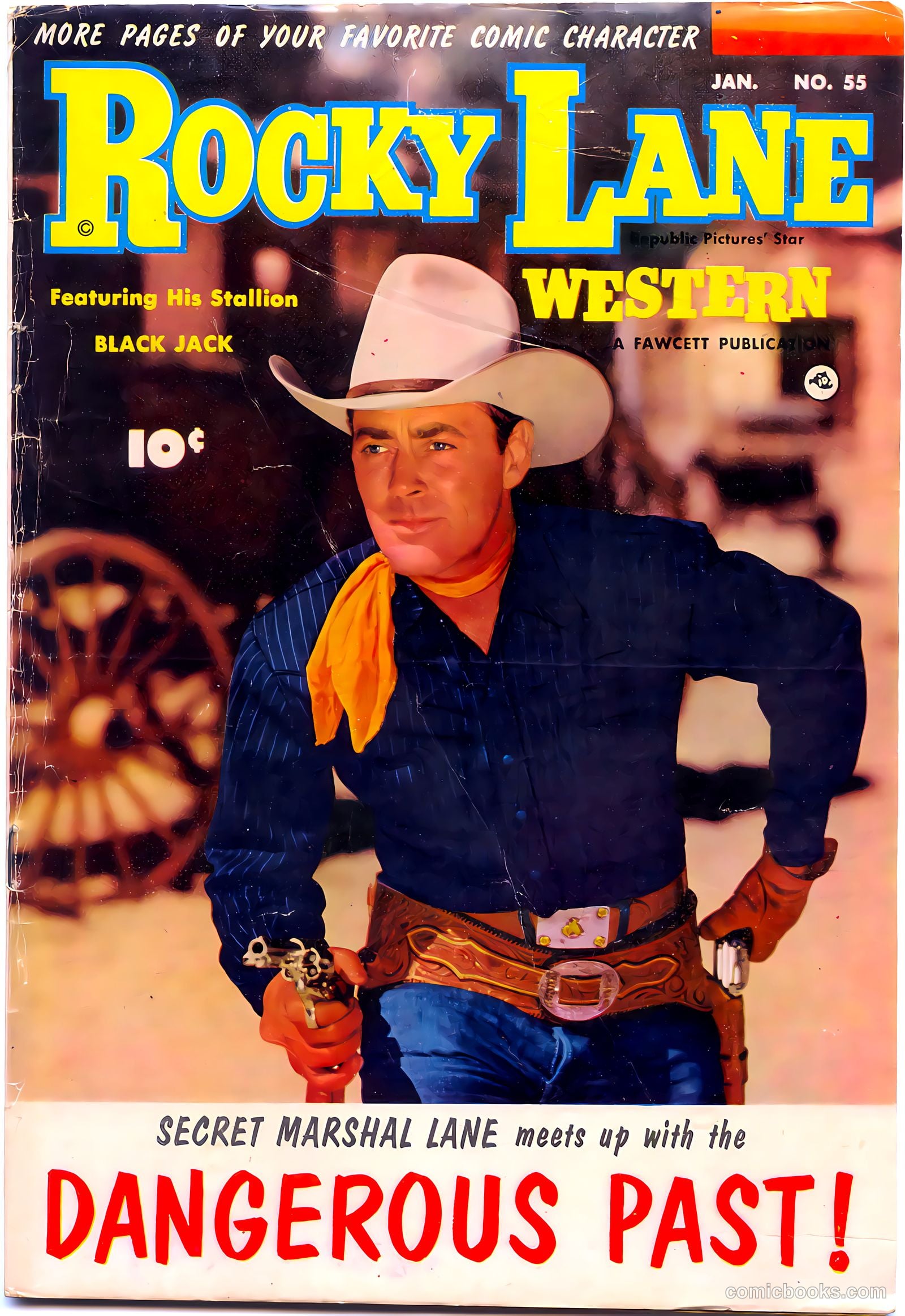 Rocky Lane Western #55