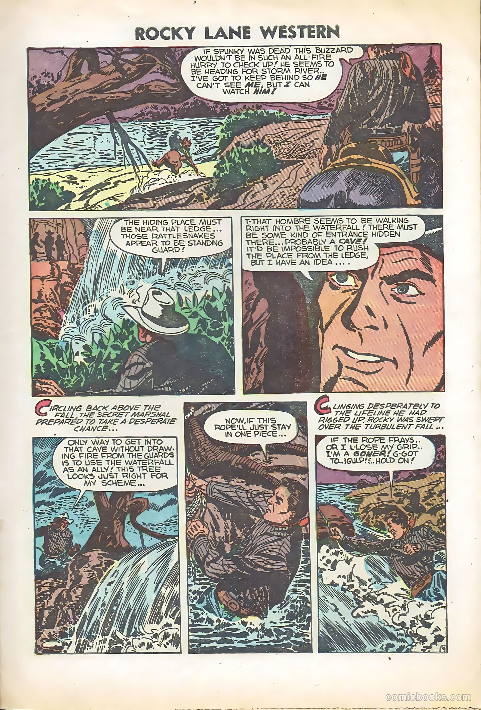 Rocky Lane Western #57 (1950) — page 11 of 36